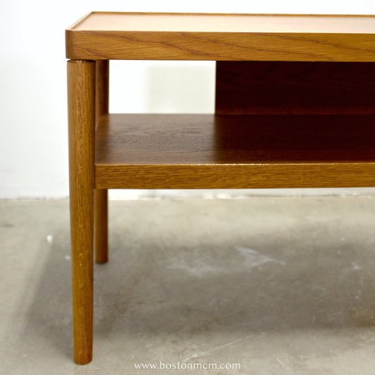 IKEA “Stockholm” Oak TV Stand / Low Table - #A1705