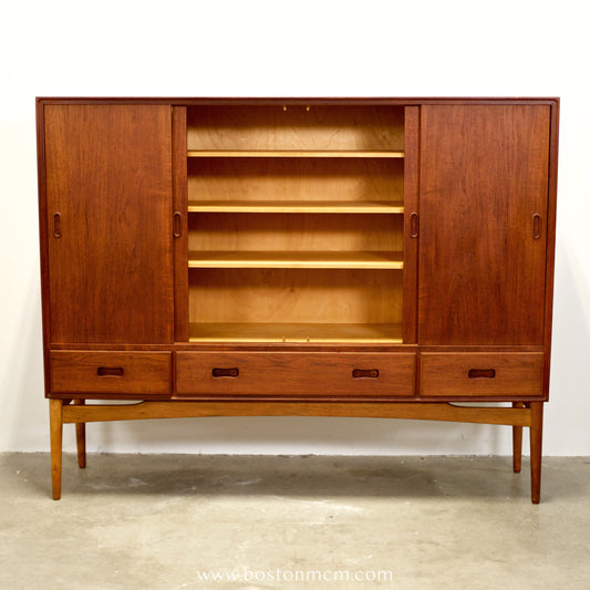 Danish Teak Tall Sideboard / Highboard - #A1724