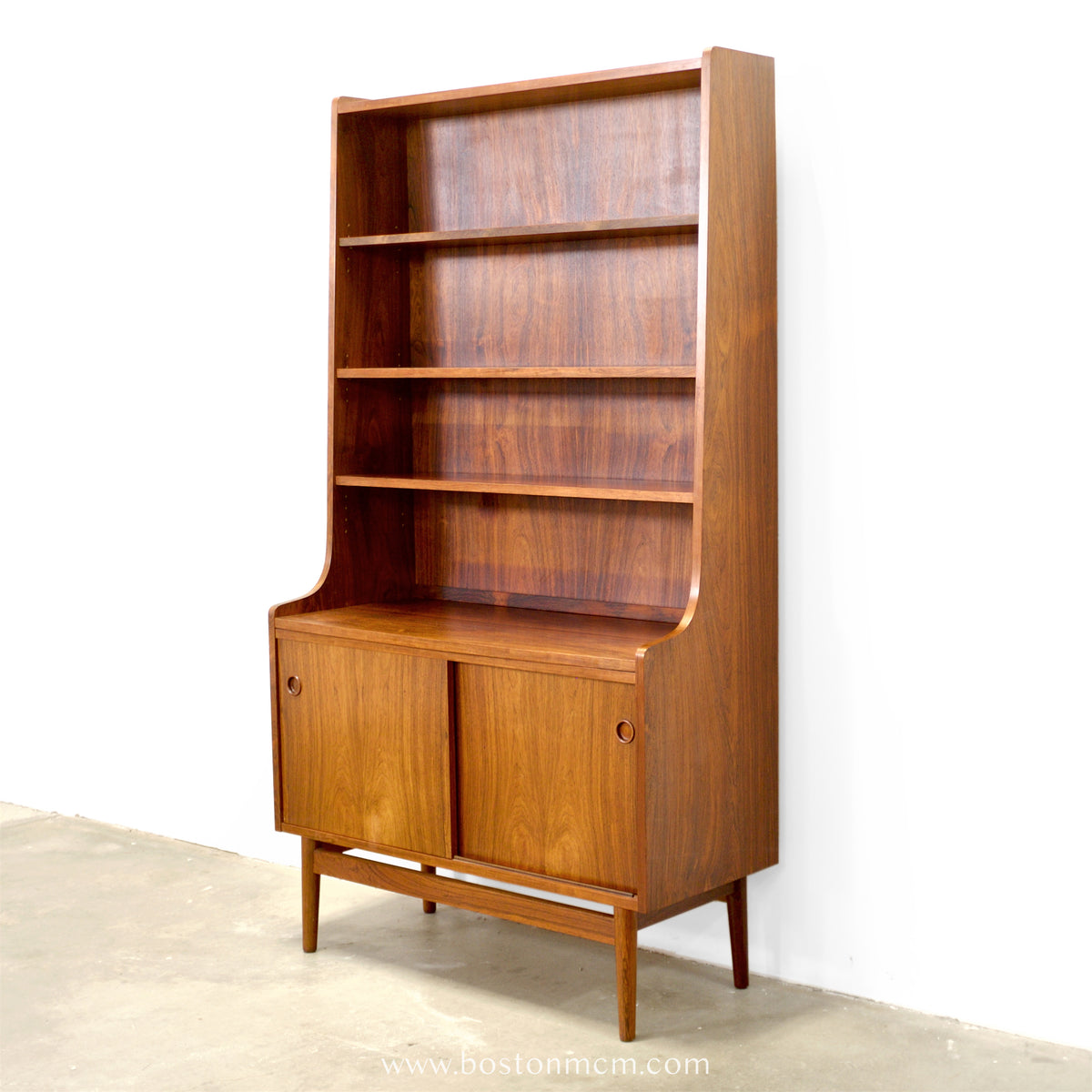 Nexø Møbelfabrik Rosewood Bookcase Designed by Johannes Sorth - #A2242-B