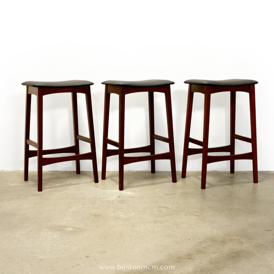 Set of 3 Bar / Counter Stools - #A2349