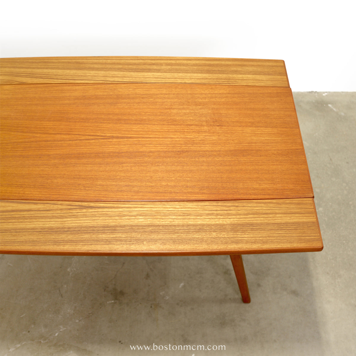 Danish Teak Draw Leaf Coffee Table - #A2221