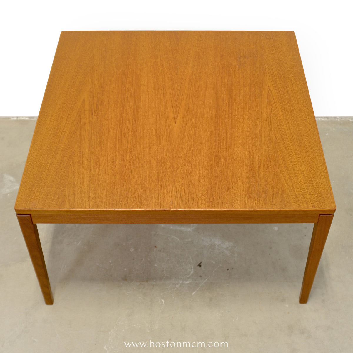 Danish Teak Square Coffee Table - #A1852