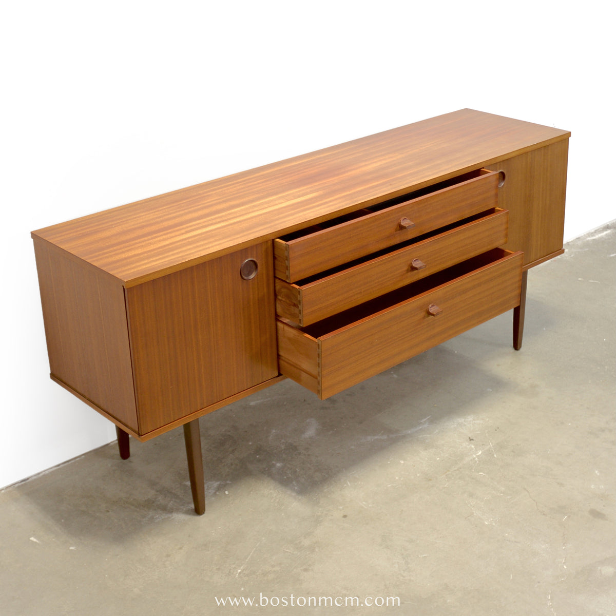 British Teak Sideboard, Tentatively ID’d by Avalon Furniture - #A2321