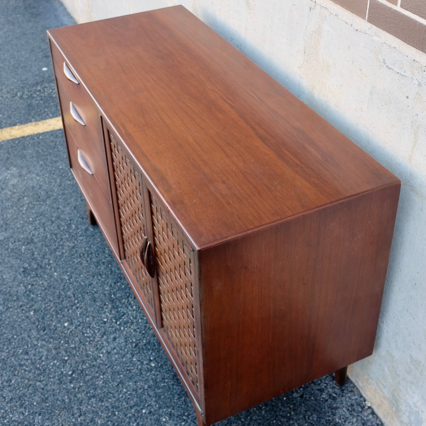 Lane Furniture "Perception" Walnut Credenza