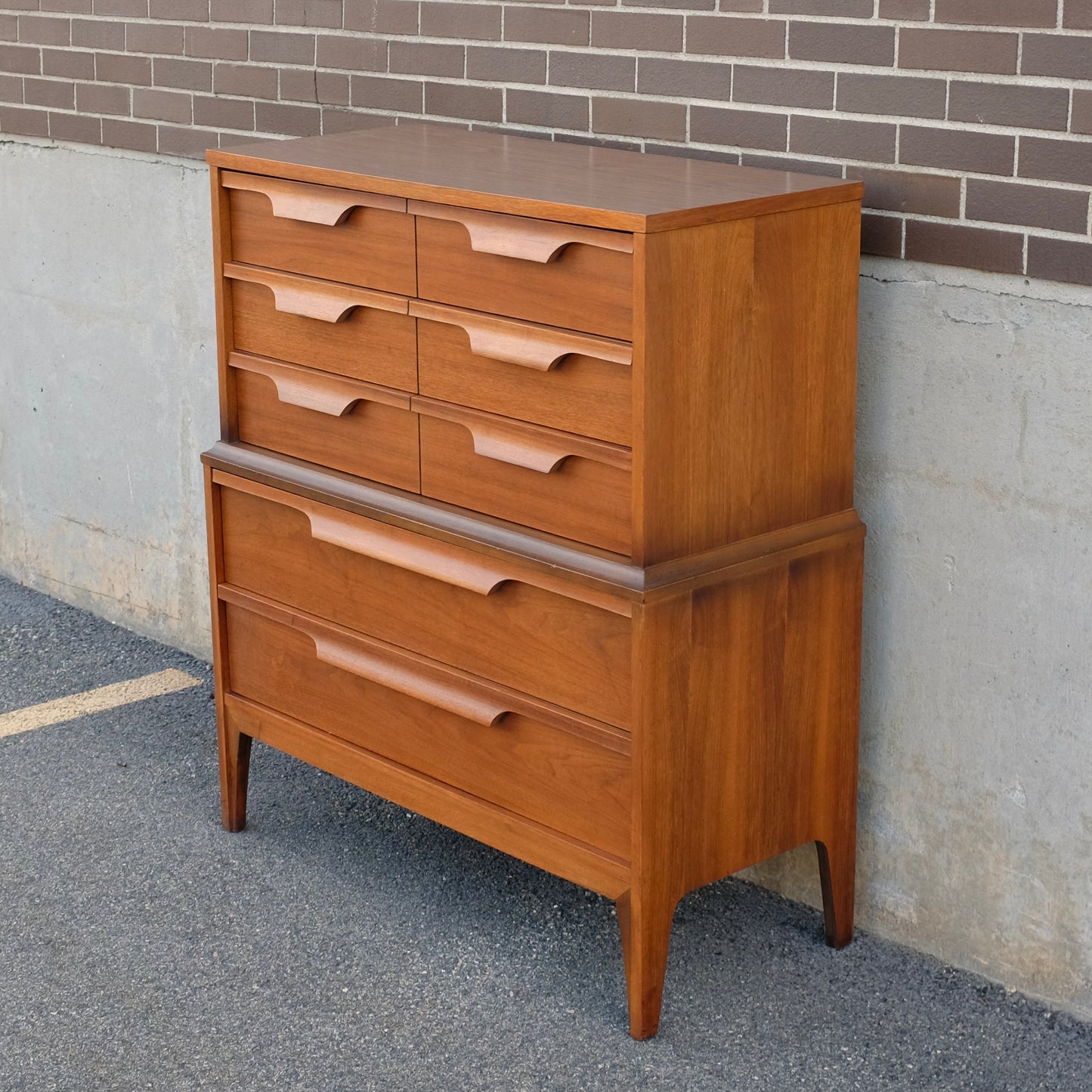 Johnson Carper Walnut & Laminate Dresser