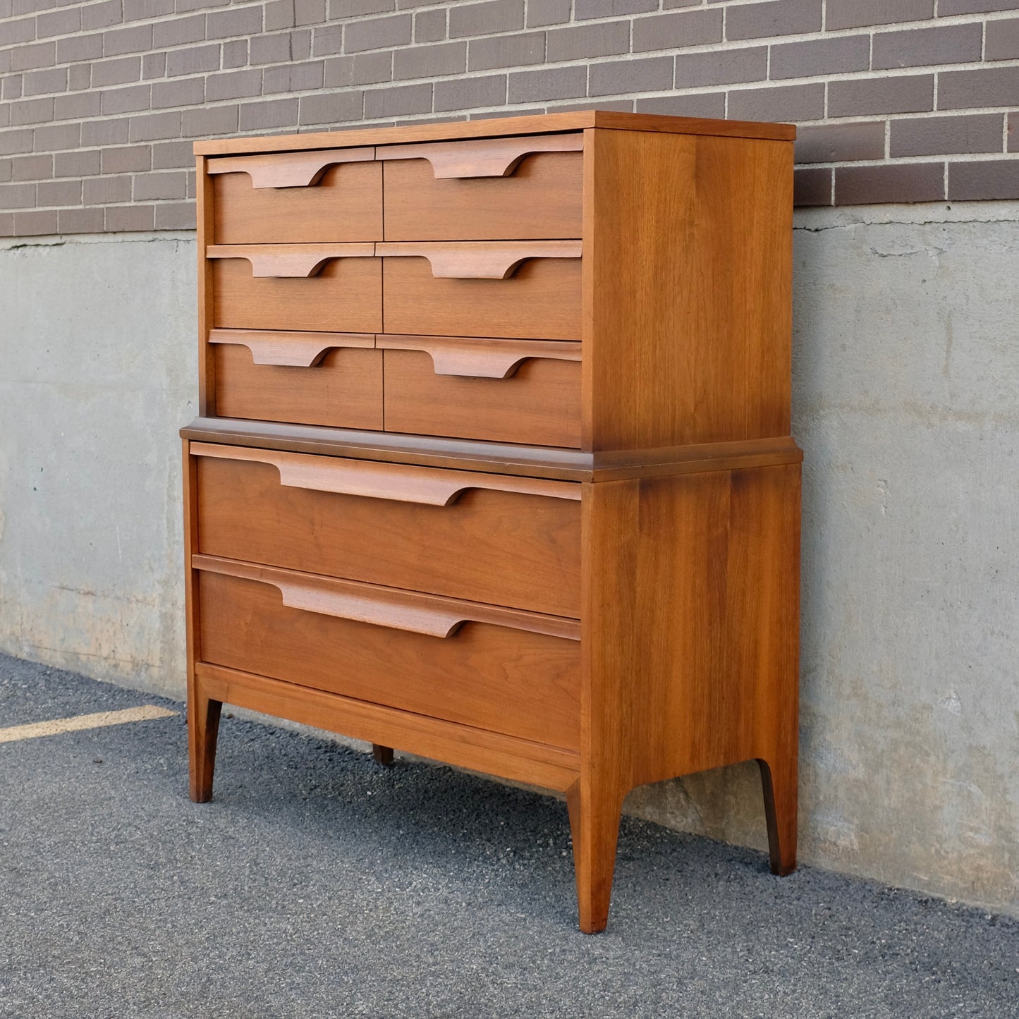 Johnson Carper Walnut & Laminate Dresser