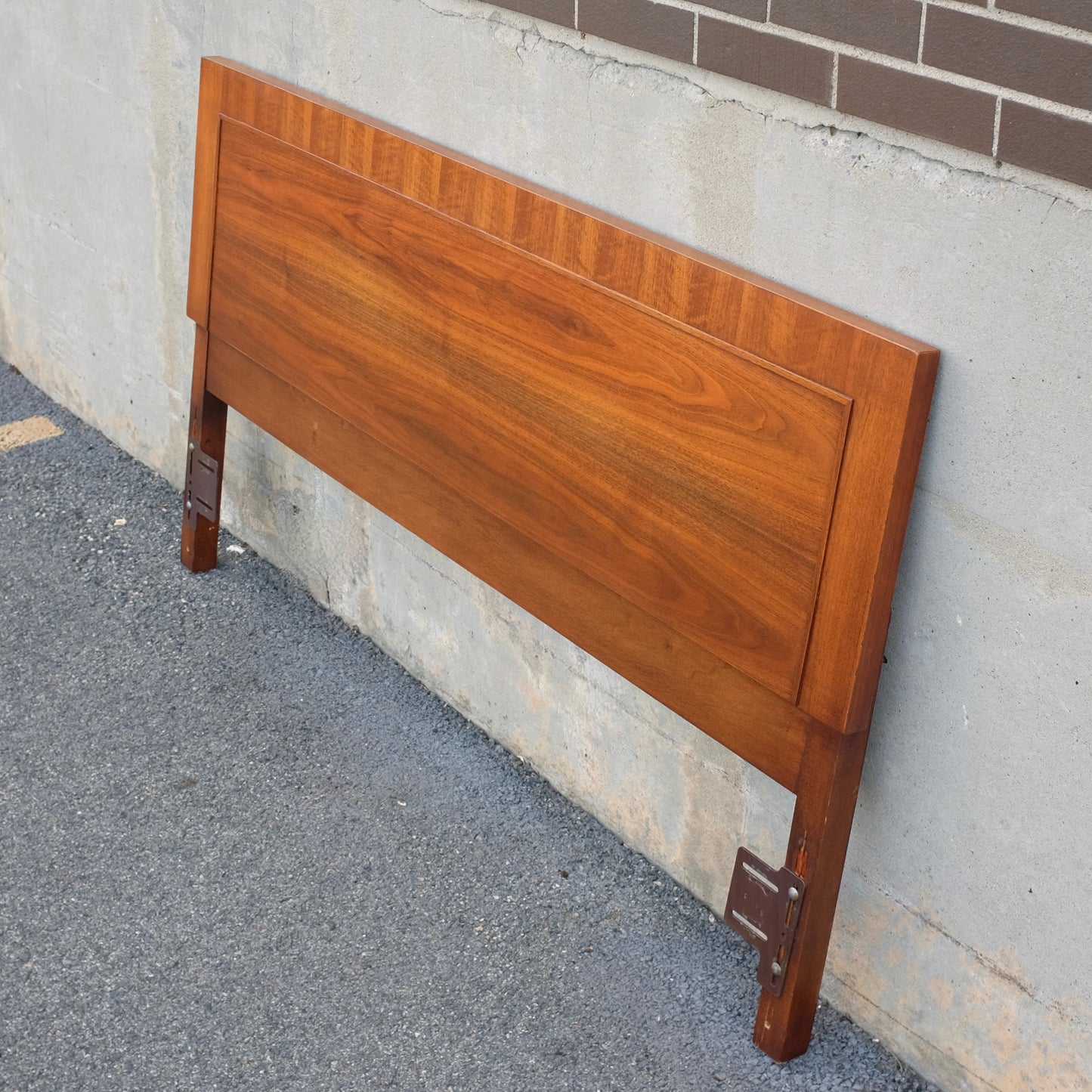 American of Martinsville "Accord" Walnut Headboard
