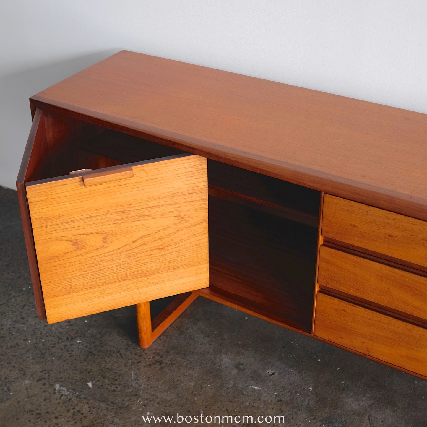 White & Newton "Lymington" Teak Credenza