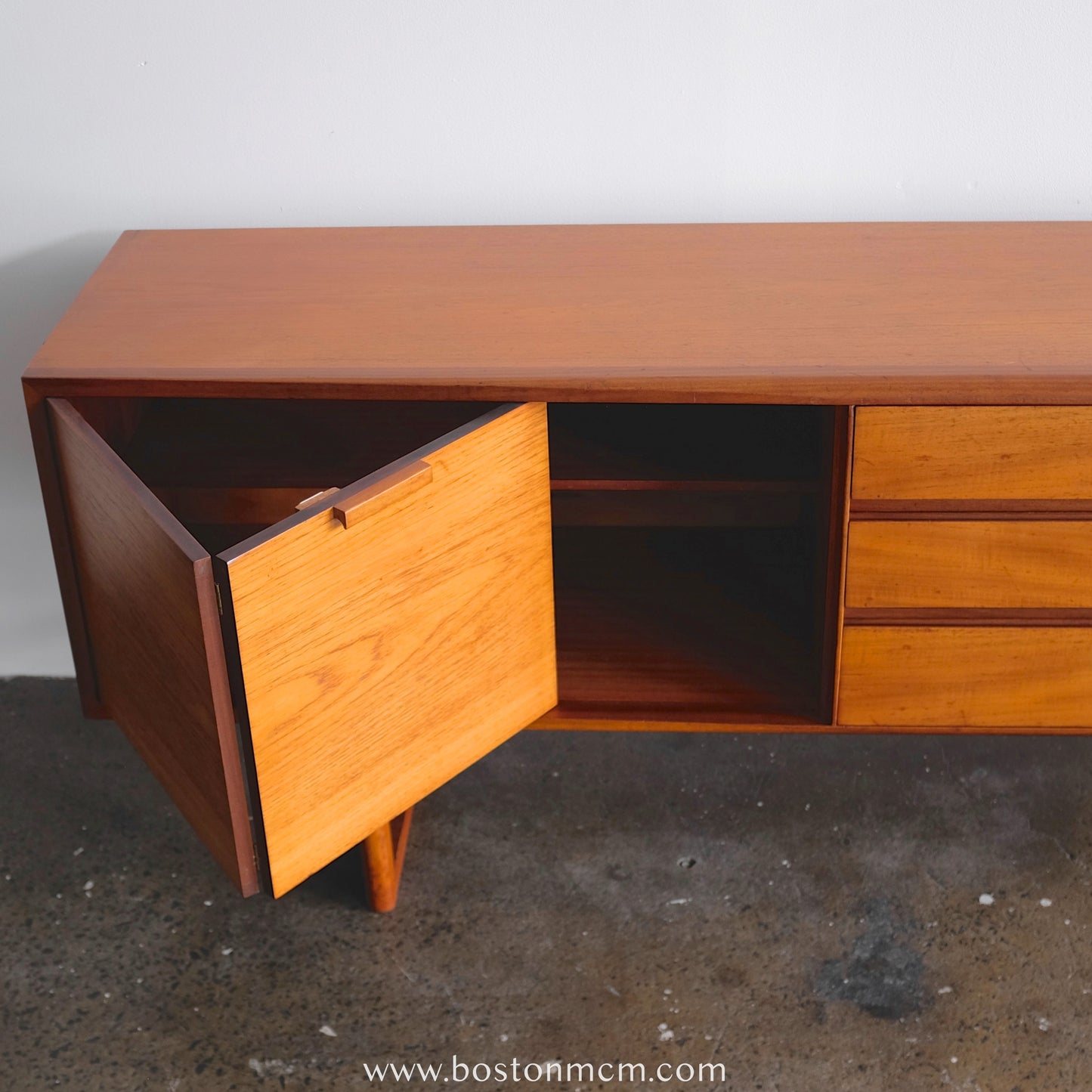 White & Newton "Lymington" Teak Credenza