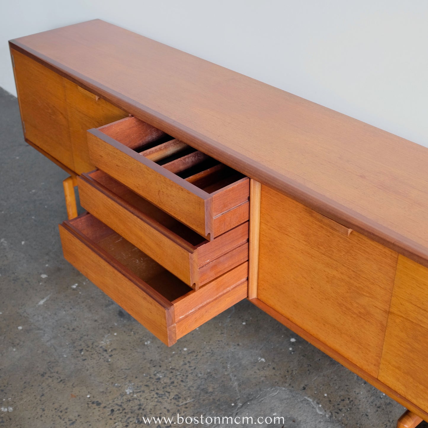 White & Newton "Lymington" Teak Credenza