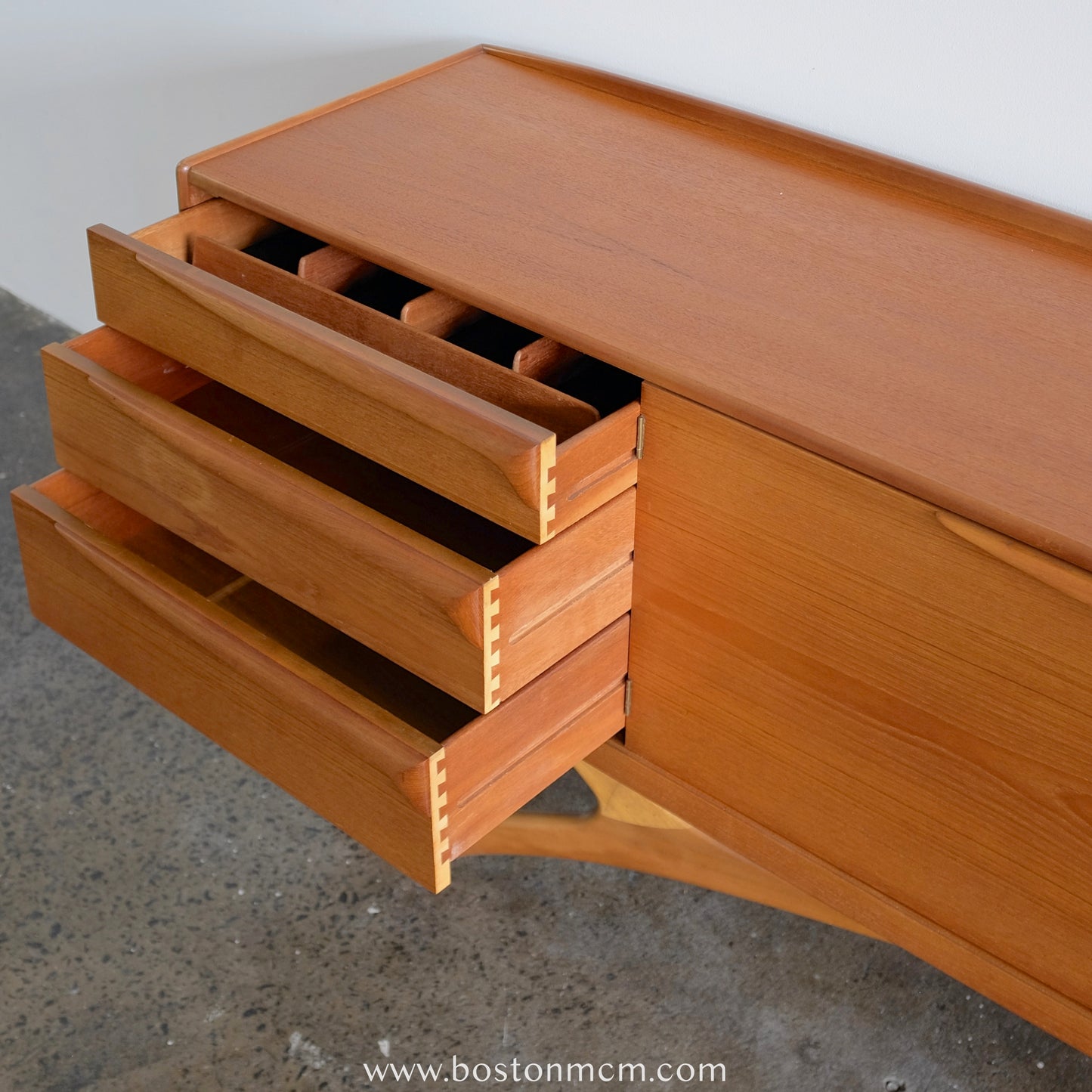 Beithcraft Teak Credenza Designed by Val Rossi