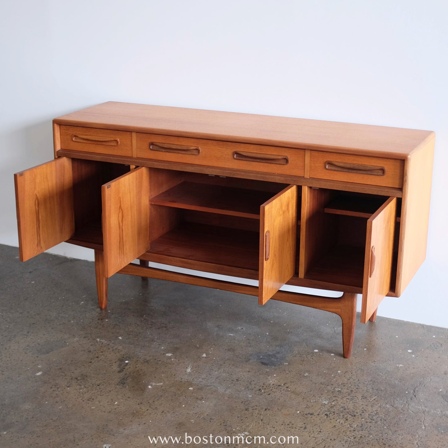 G-Plan "Fresco" Teak Credenza Designed by V.B. Wilkins