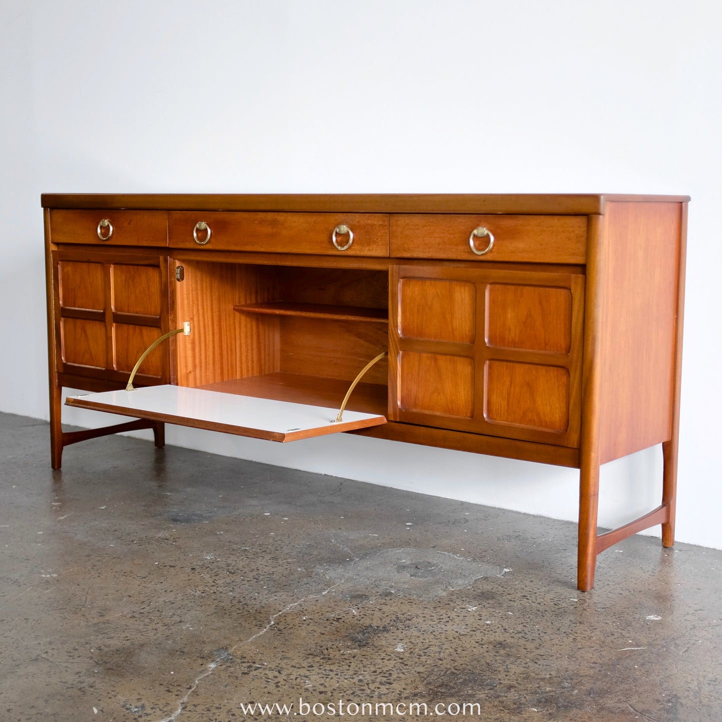 Nathan Furniture Teak Credenza