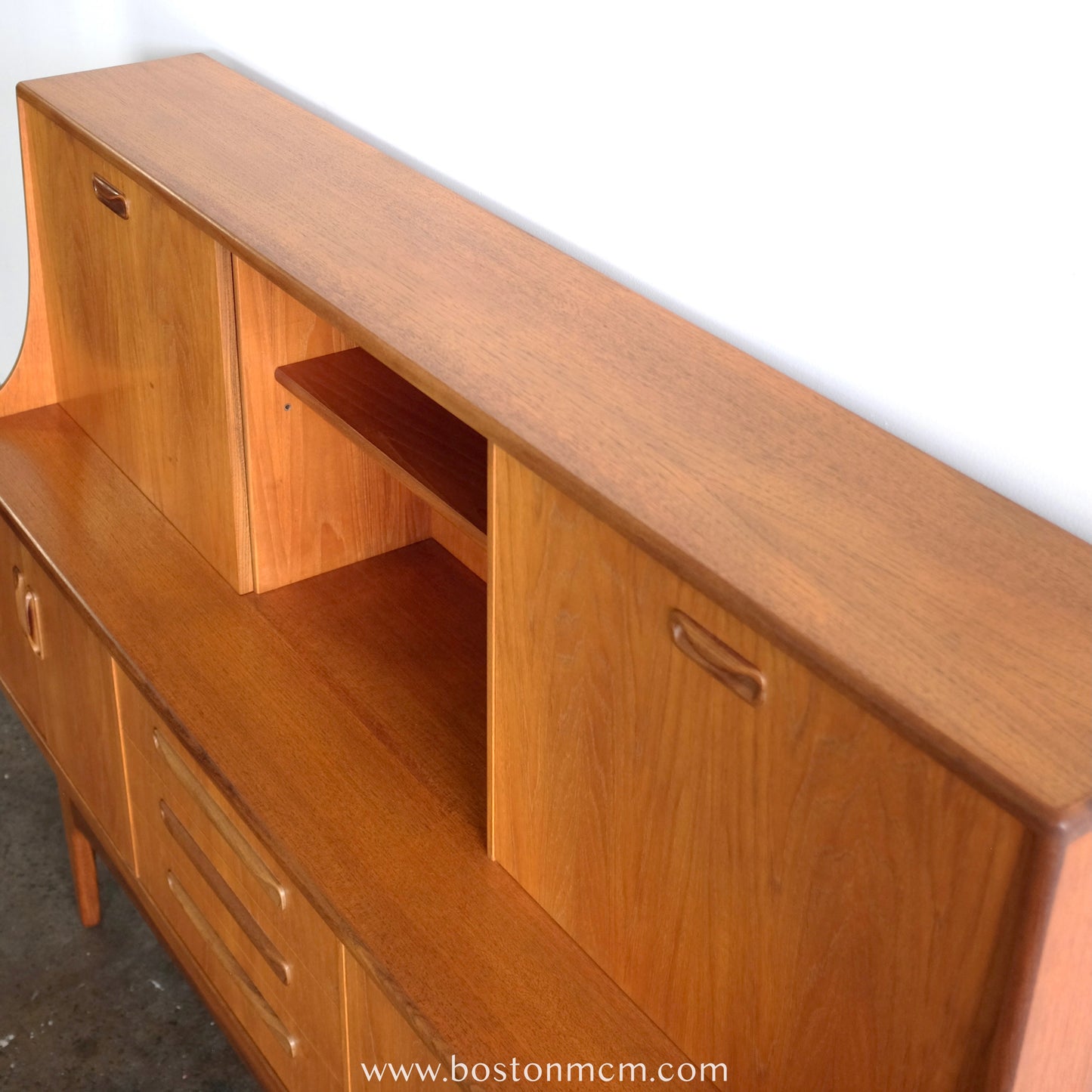 G-Plan "Fresco" Teak Tall Sideboard Designed by V.B. Wilkins