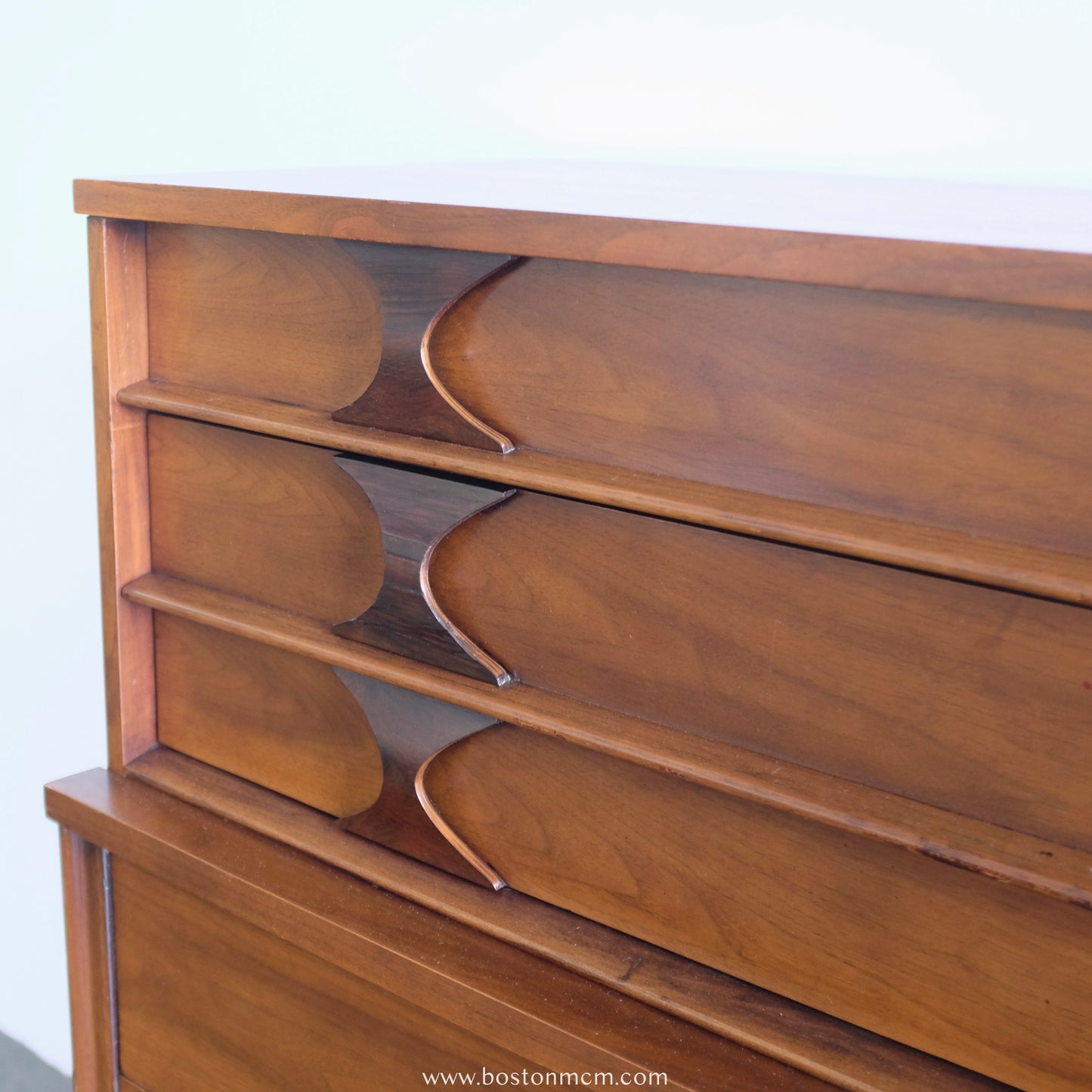 Kent Coffey "Perspecta" Rosewood & Walnut Tall Dresser