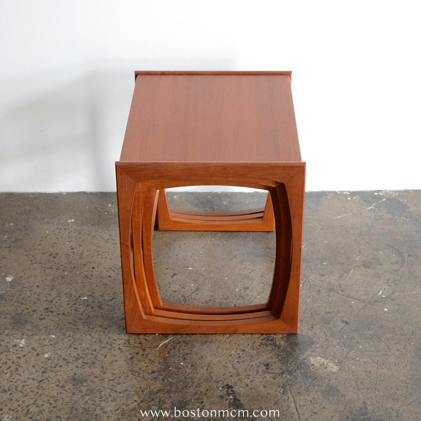 G-Plan "Quadrille" Set of 3 Teak Nesting Tables