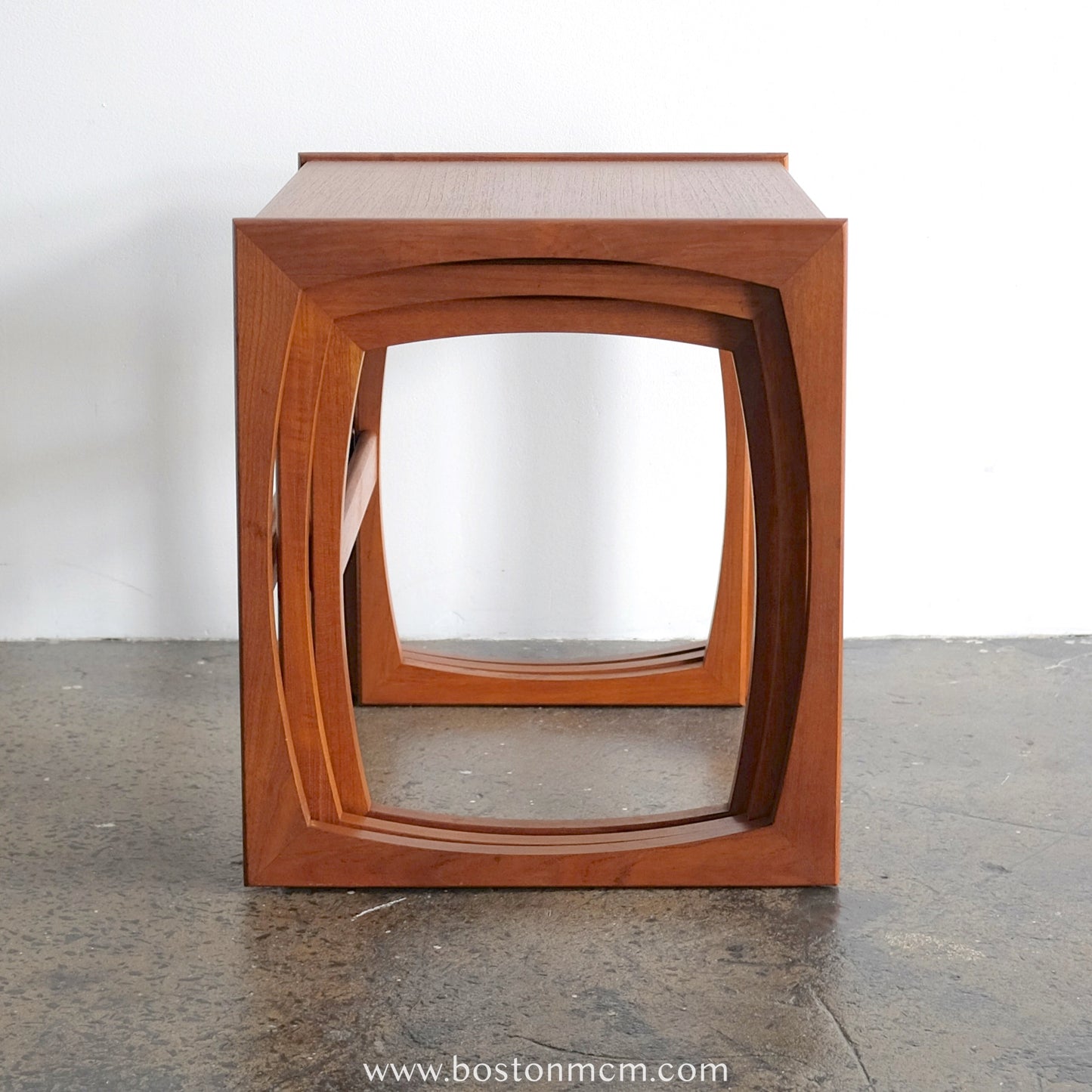 G-Plan "Quadrille" Set of 3 Teak Nesting Tables