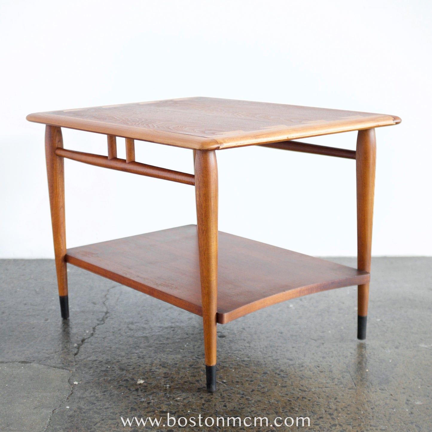 Lane Furniture "Acclaim" Walnut & Ash Side Table 1