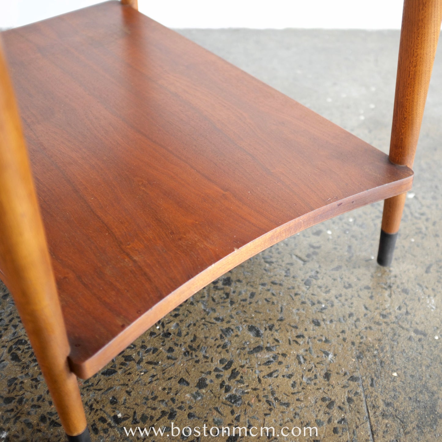 Lane Furniture "Acclaim" Walnut & Ash Side Table 1