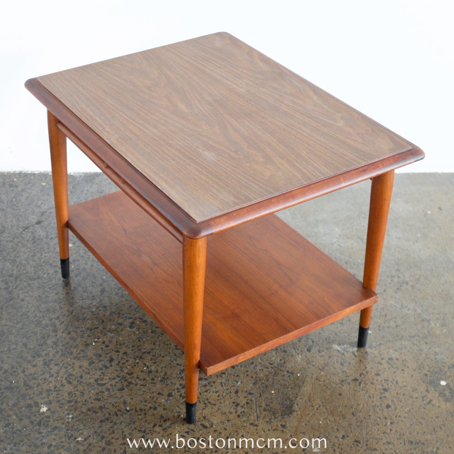 Lane "Acclaim II" Walnut & Laminate Side Table