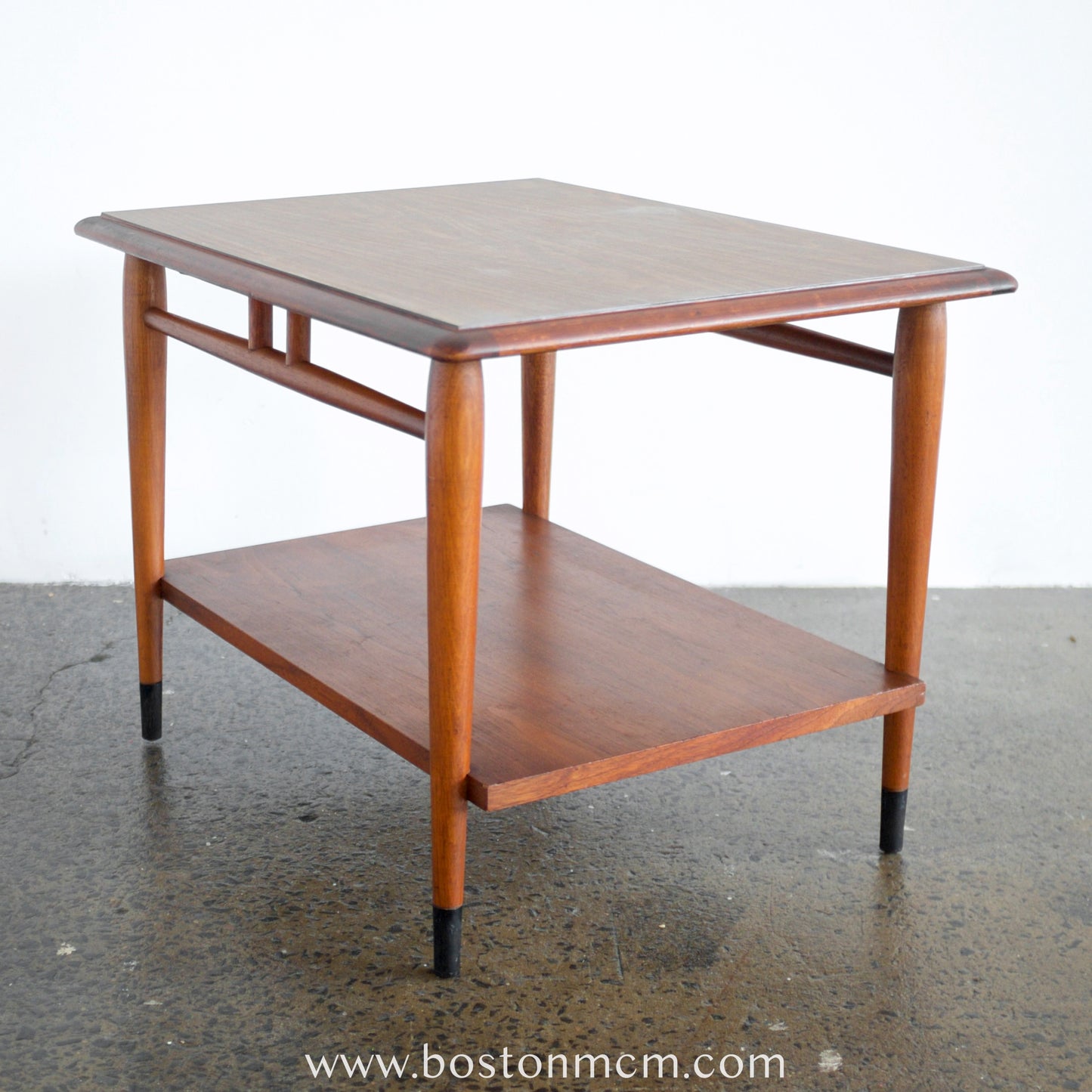 Lane "Acclaim II" Walnut & Laminate Side Table