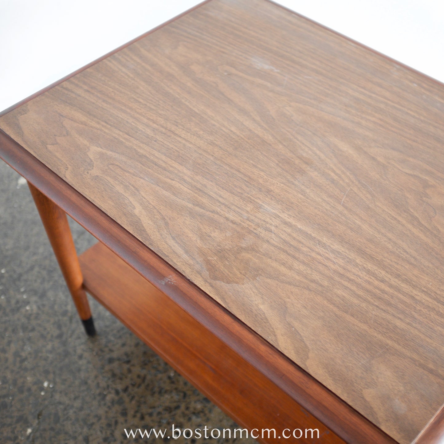 Lane "Acclaim II" Walnut & Laminate Side Table
