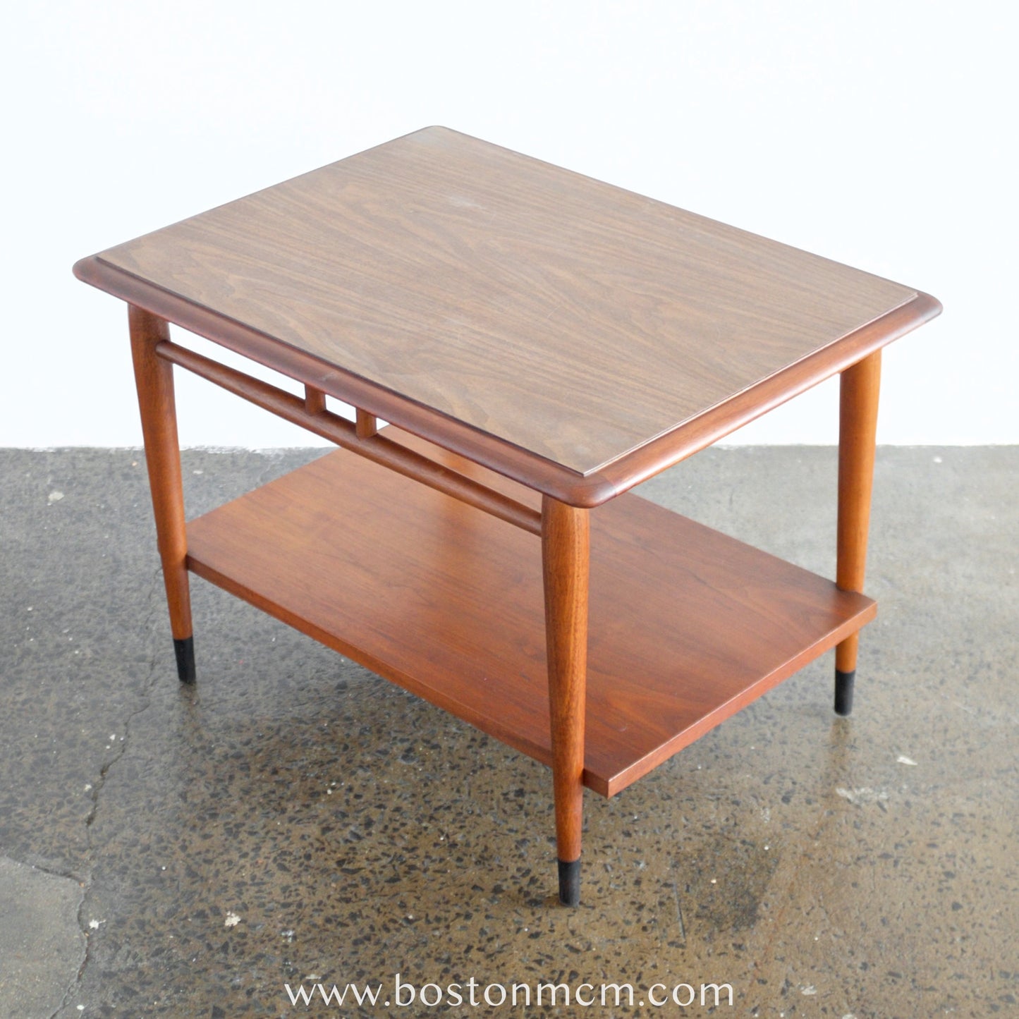 Lane "Acclaim II" Walnut & Laminate Side Table