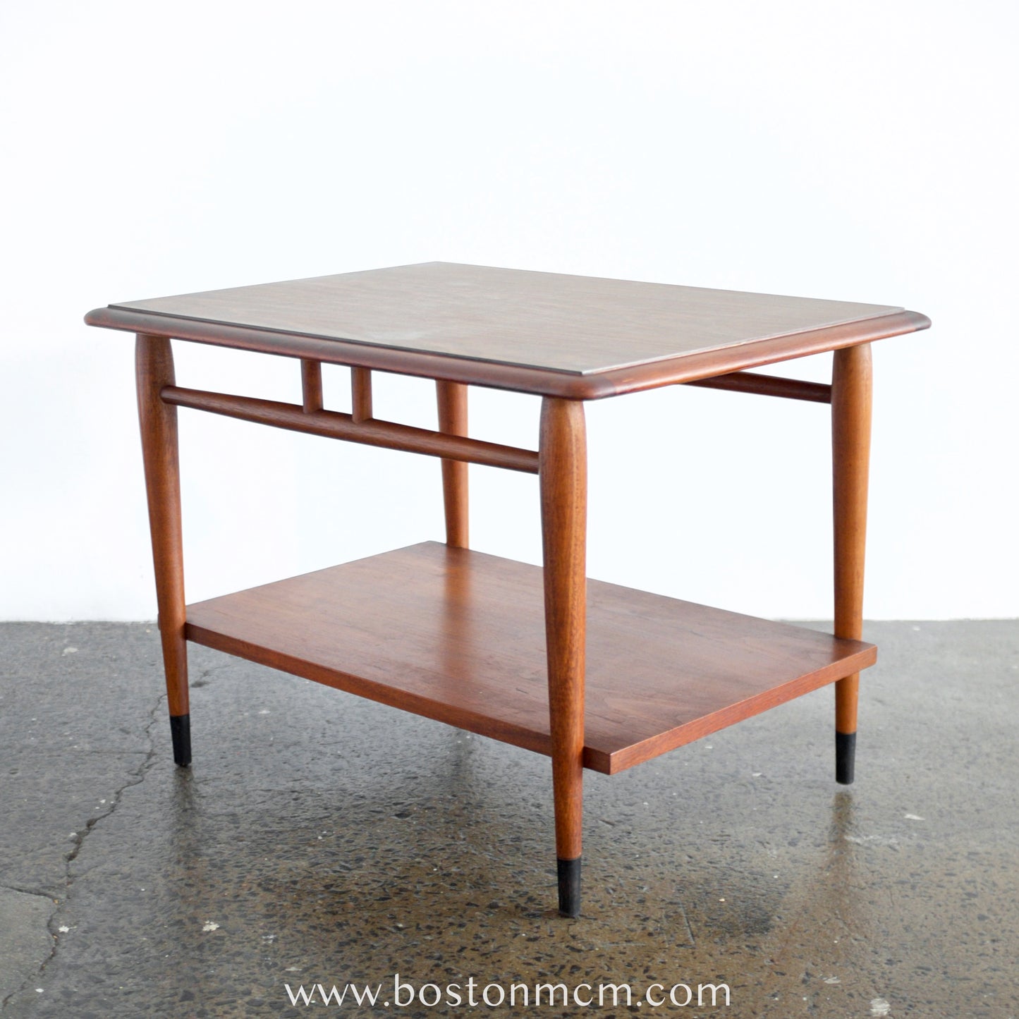 Lane "Acclaim II" Walnut & Laminate Side Table