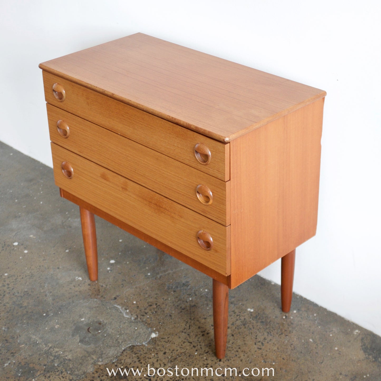 Schreiber Teak 3 Drawer Dresser