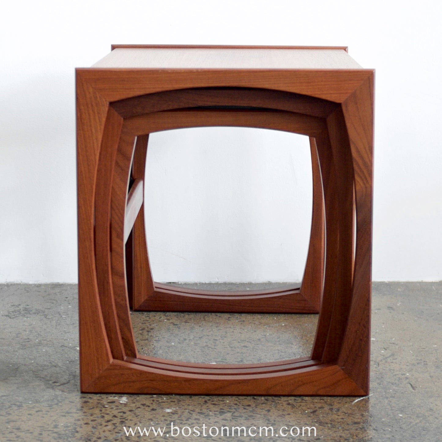 G-Plan "Quadrille" Set of 3 Teak Nesting Tables - #A70B