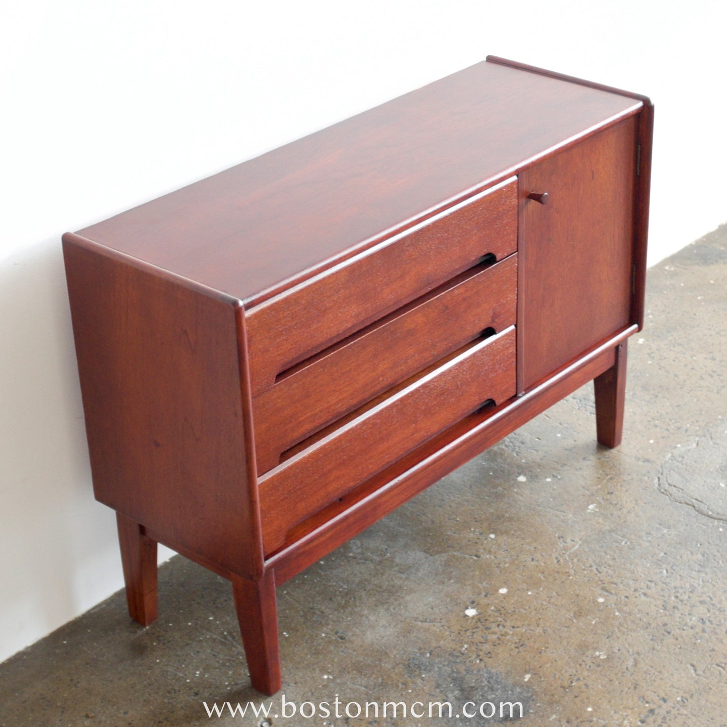 Small Teak Storage Cabinet