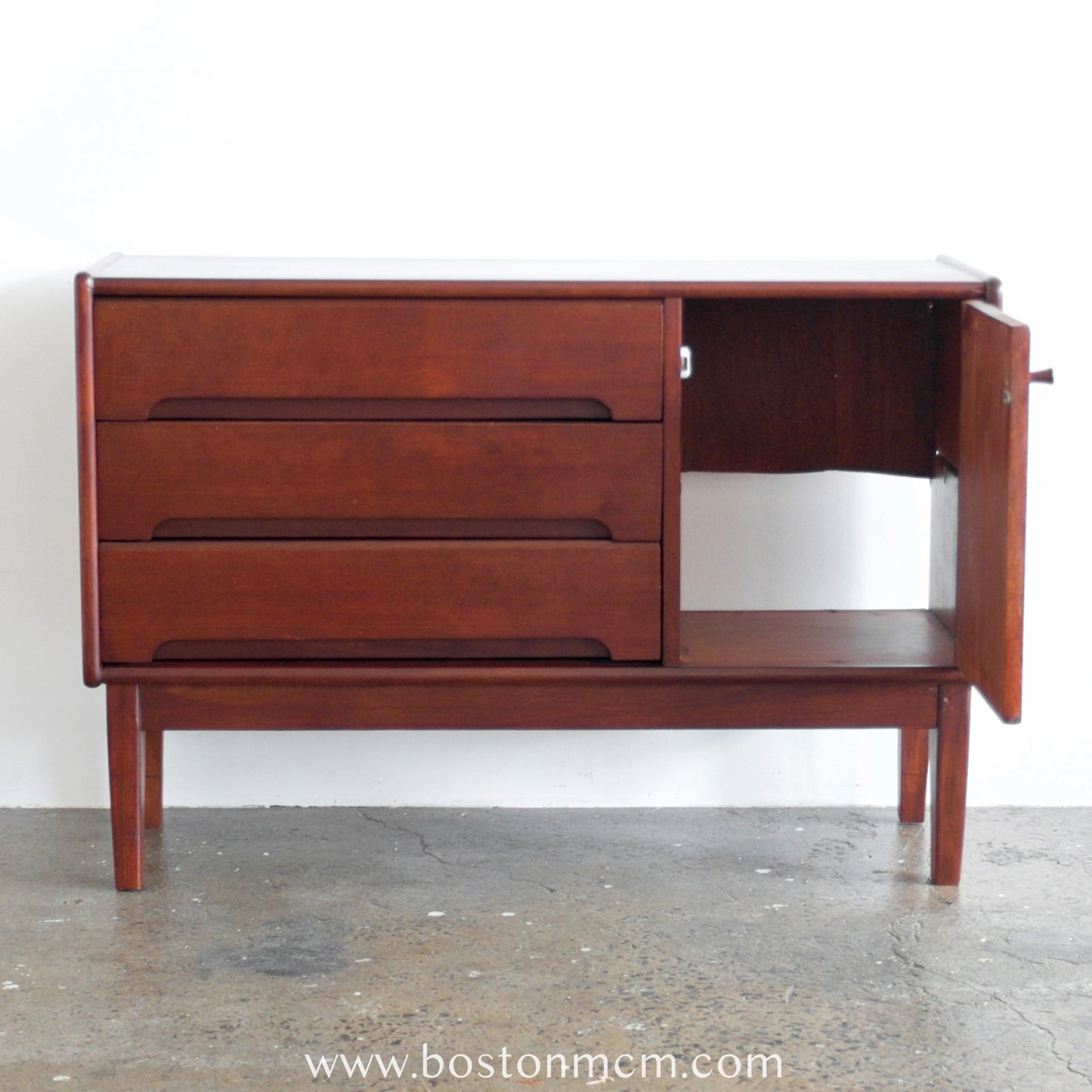 Small Teak Storage Cabinet