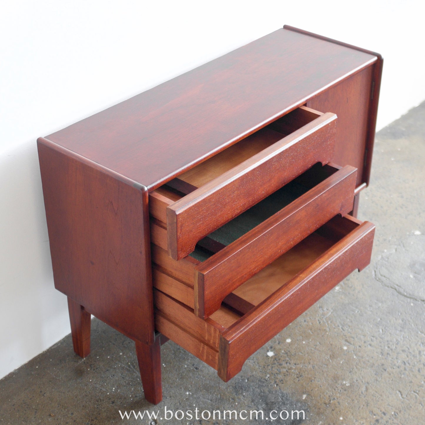 Small Teak Storage Cabinet