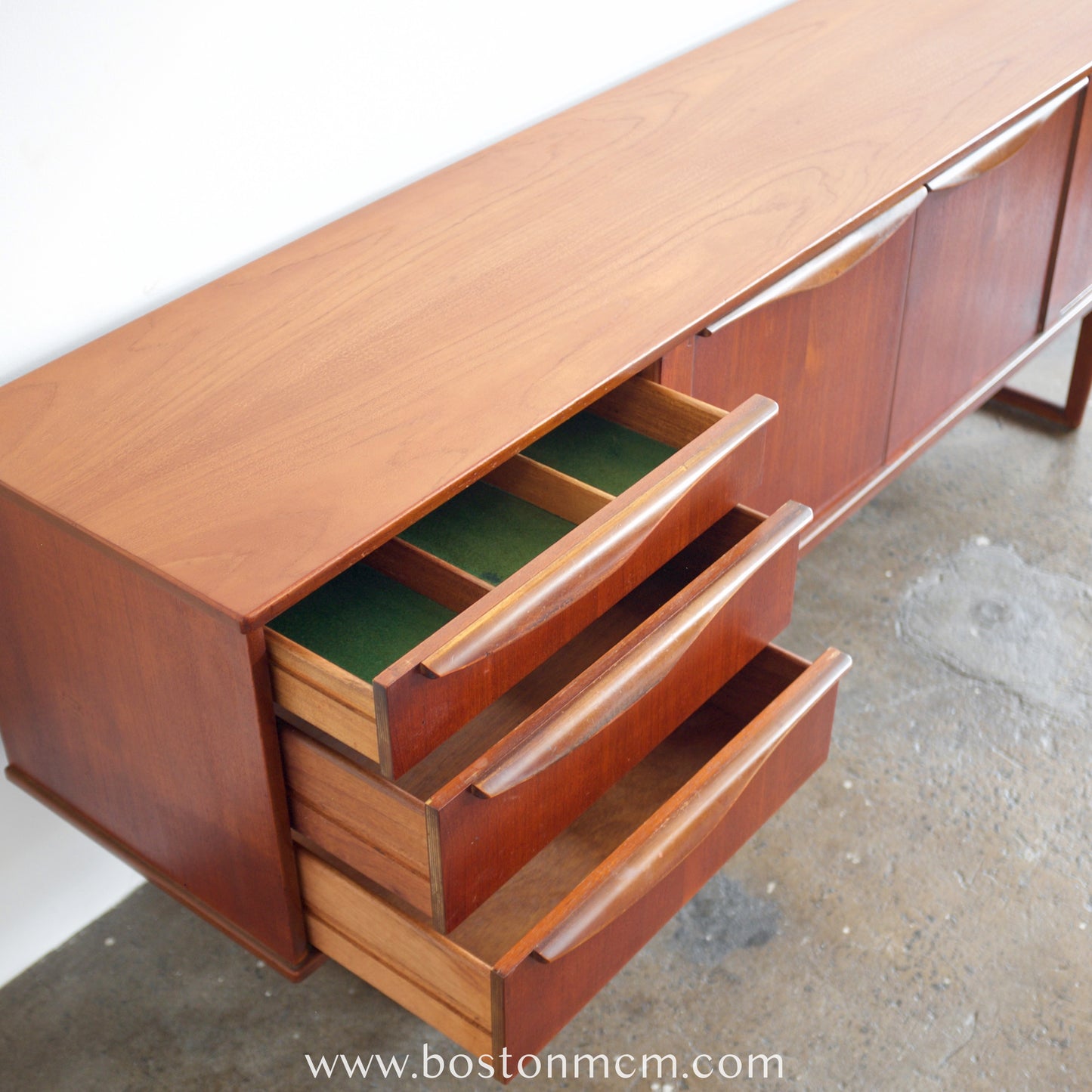 Stonehill Furniture Teak Credenza