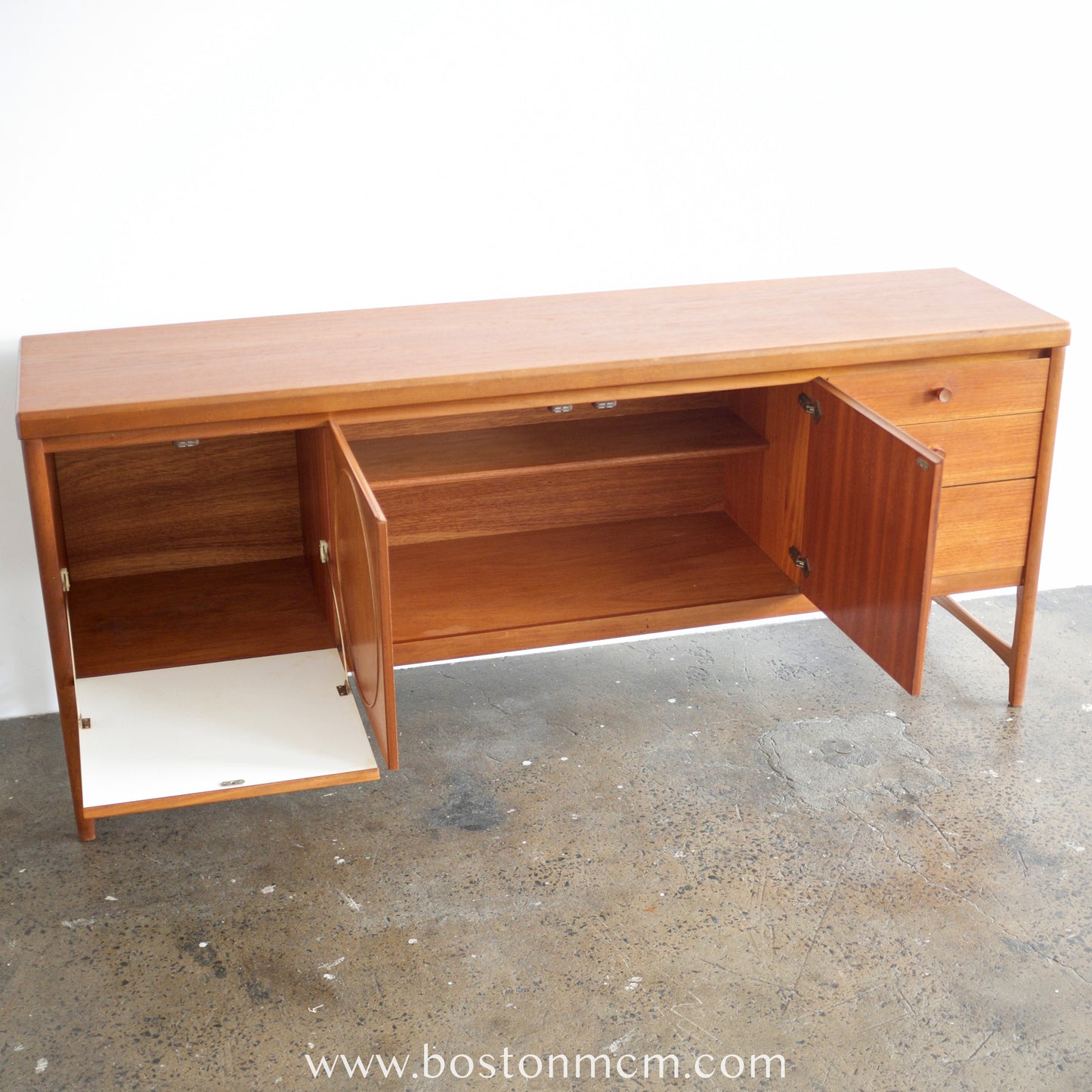 Nathan Furniture Teak "Circles" Credenza