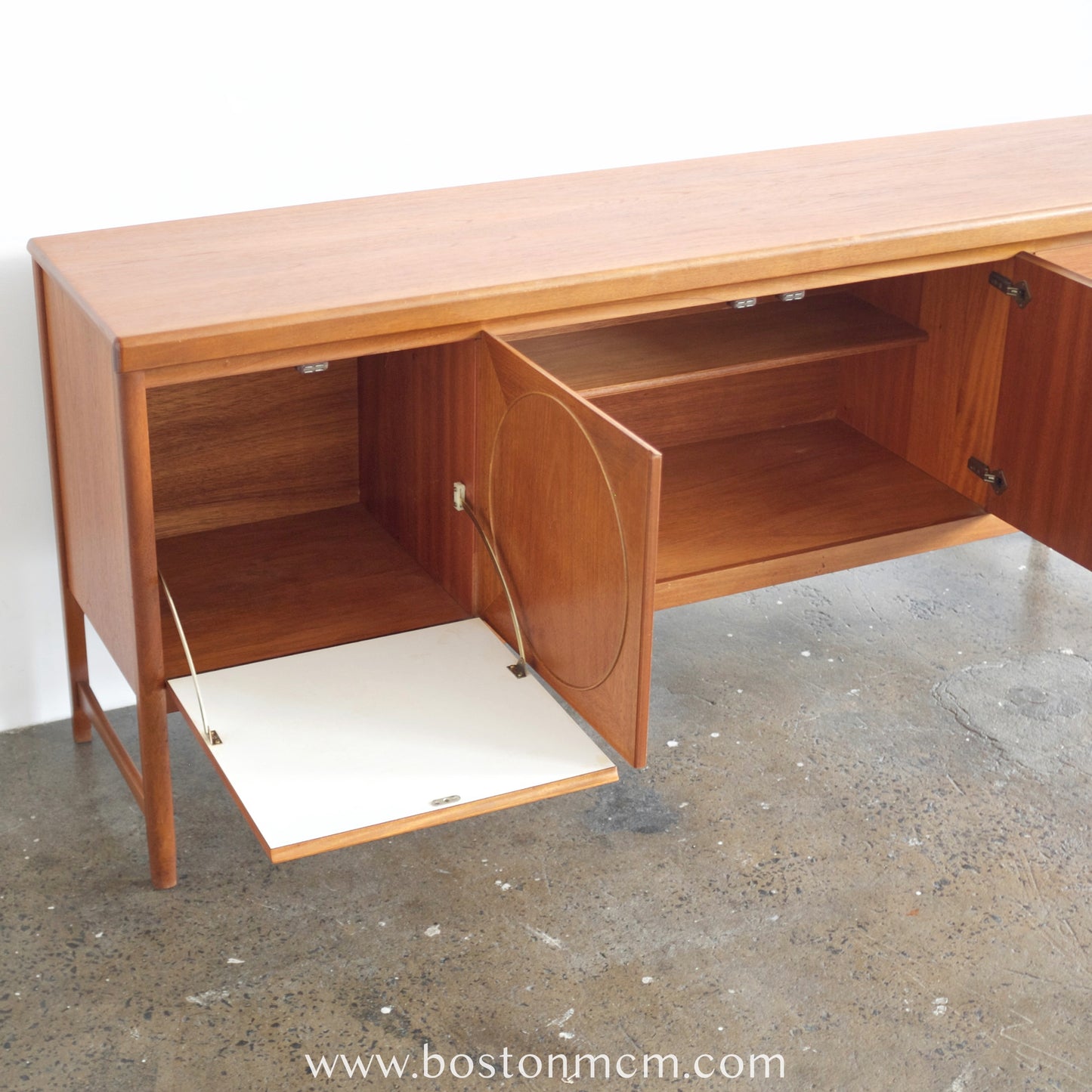 Nathan Furniture Teak "Circles" Credenza