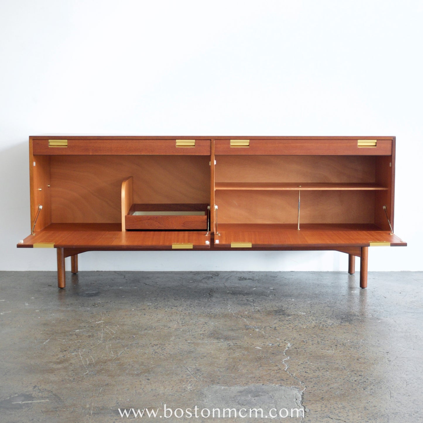 Greaves & Thomas Teak Credenza