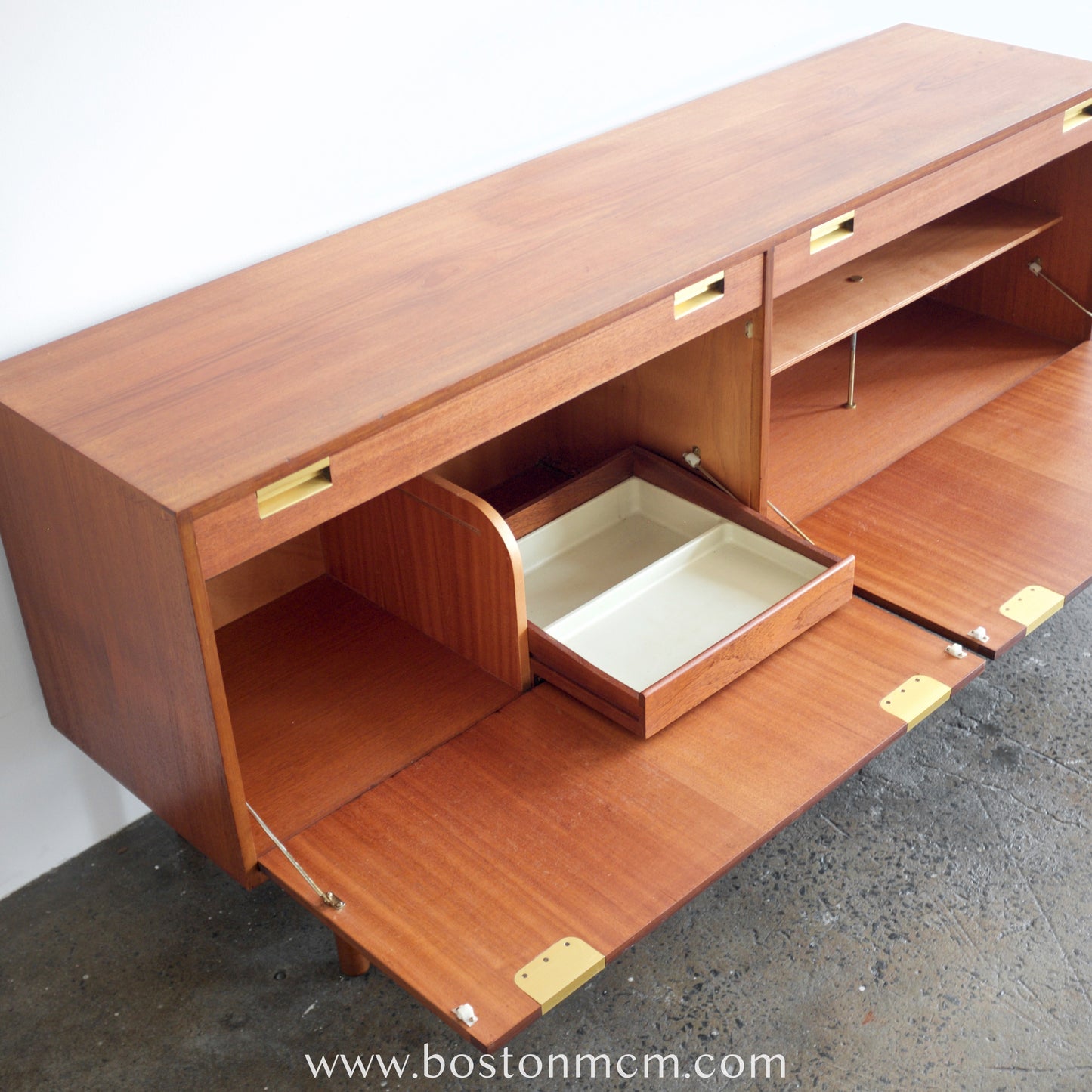 Greaves & Thomas Teak Credenza