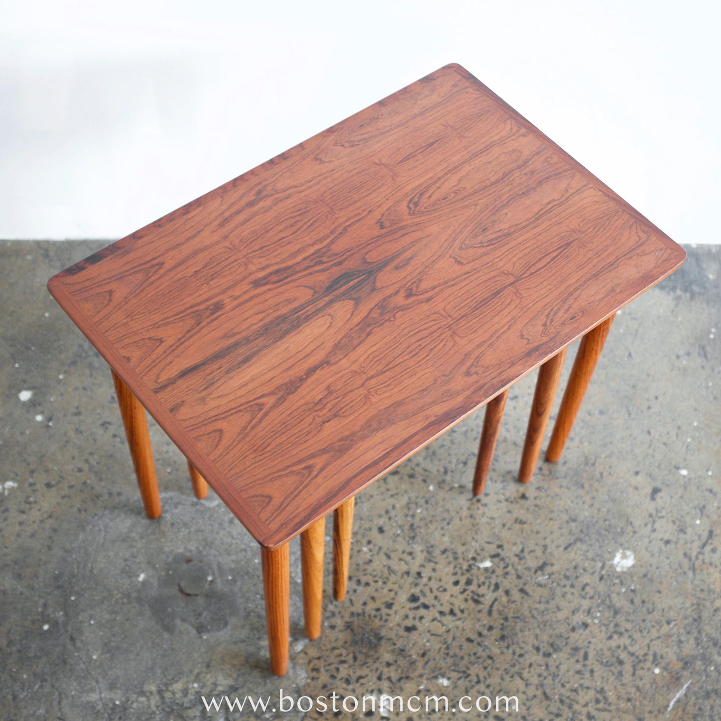 Bramin Møbler Rosewood Nesting Table Set - #A81
