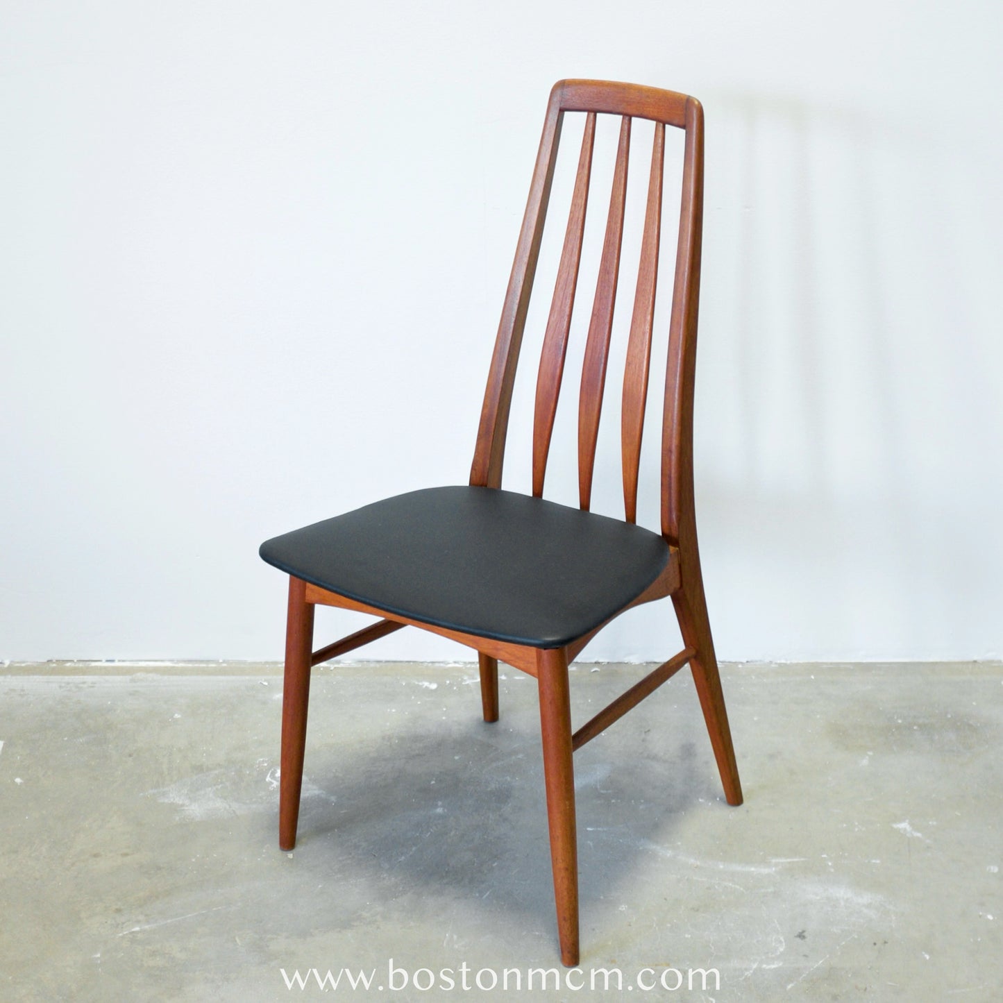Koefoeds Hornslet "Eva" Teak Dining Chairs - Set of 6