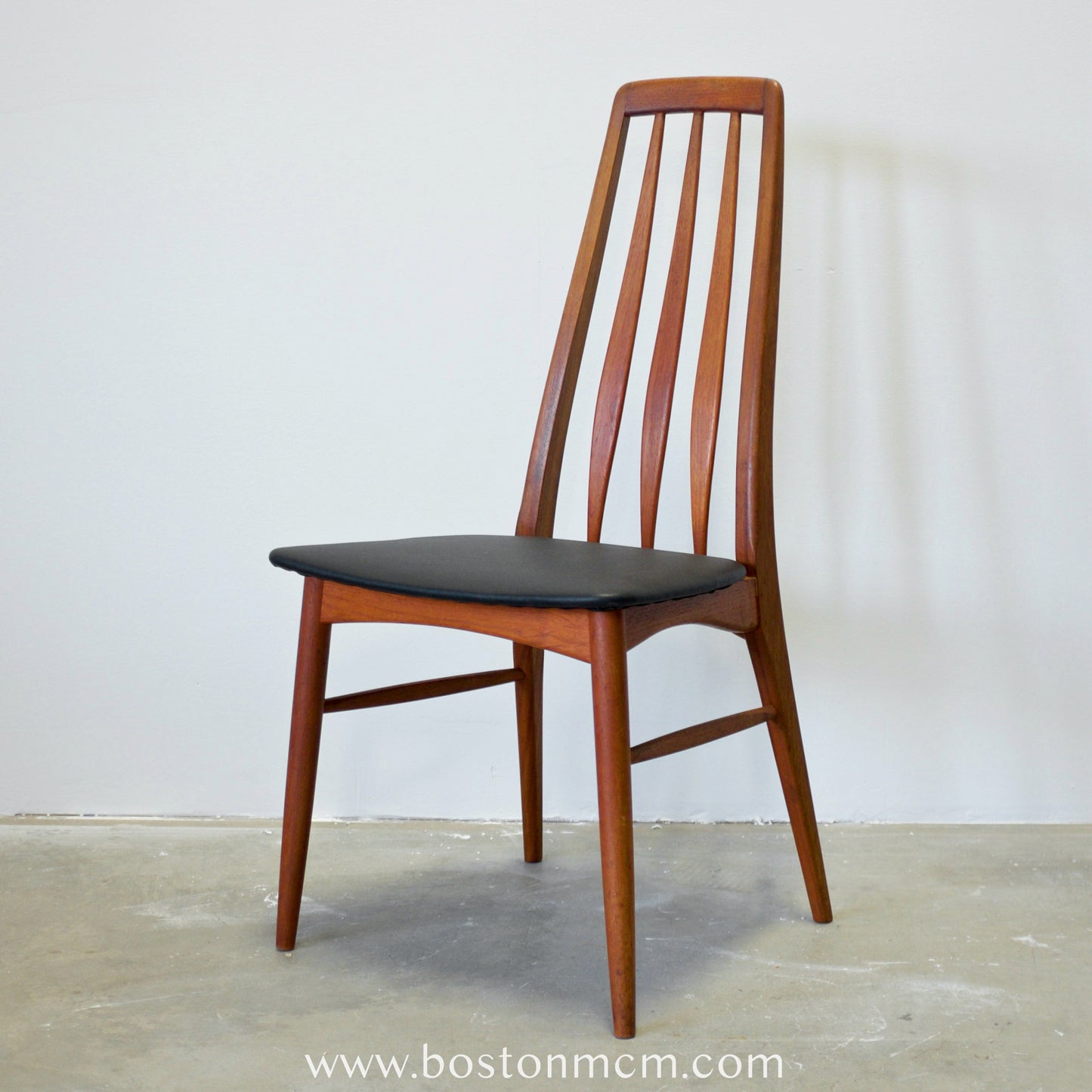 Koefoeds Hornslet "Eva" Teak Dining Chairs - Set of 6
