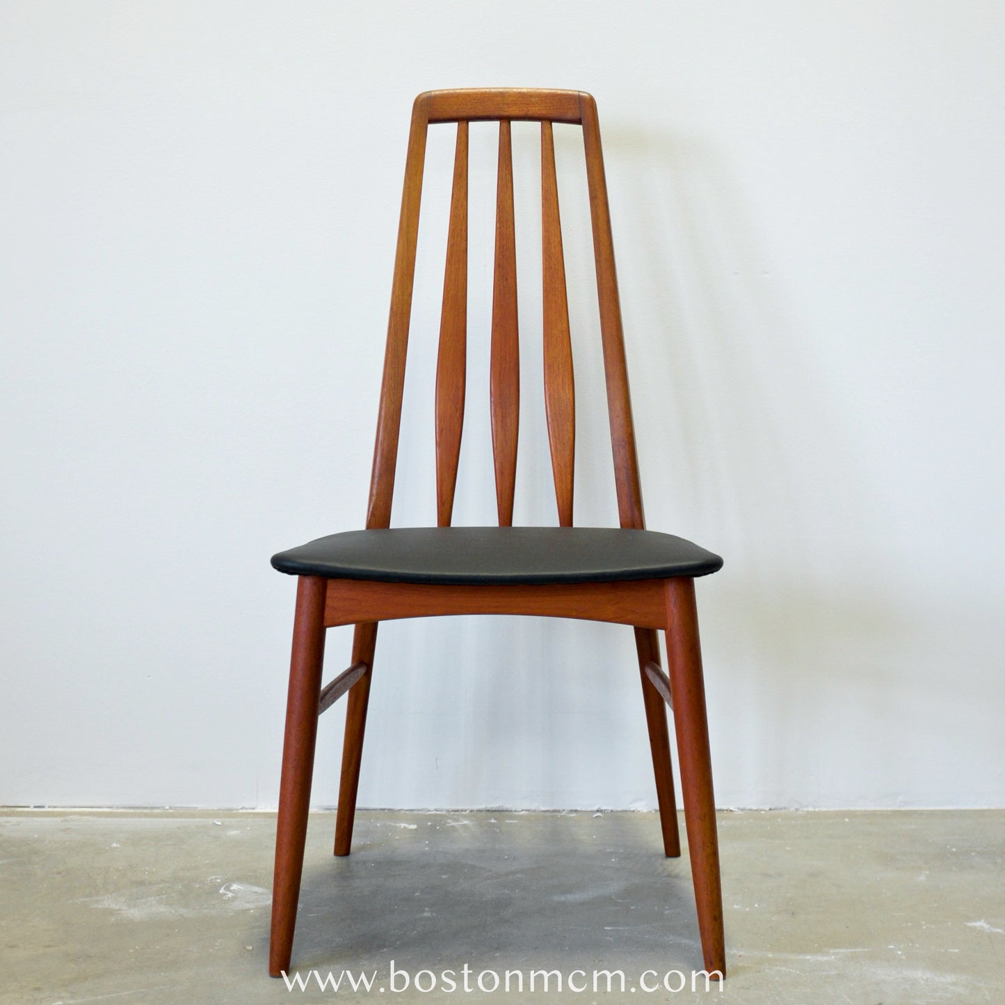 Koefoeds Hornslet "Eva" Teak Dining Chairs - Set of 6