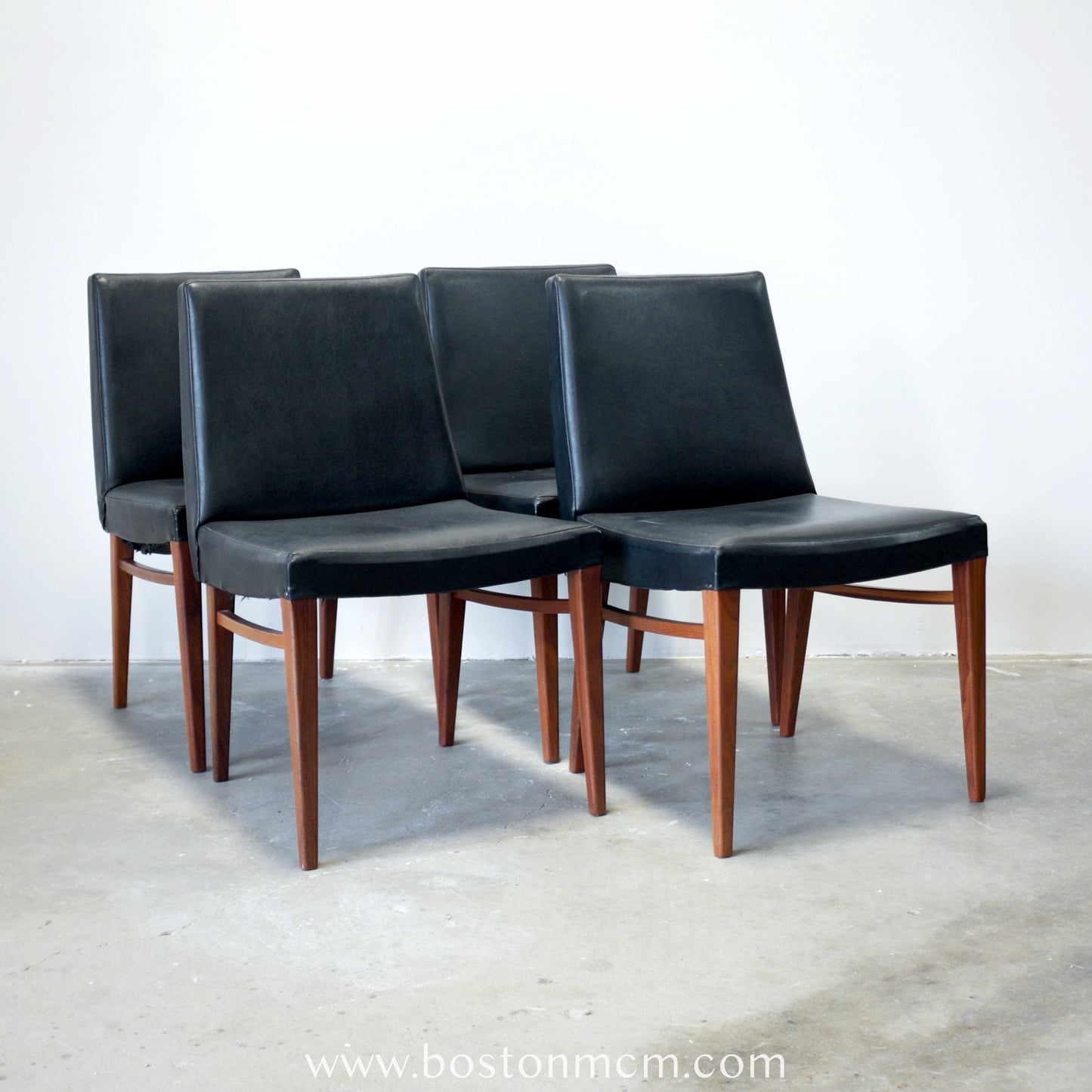 G-Plan Furniture Set of 4 Model #4530 Teak Dining Chairs - #A91