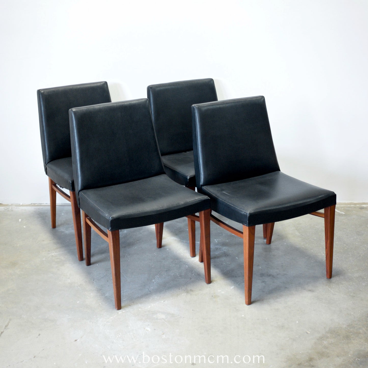 G-Plan Furniture Set of 4 Model #4530 Teak Dining Chairs - #A91