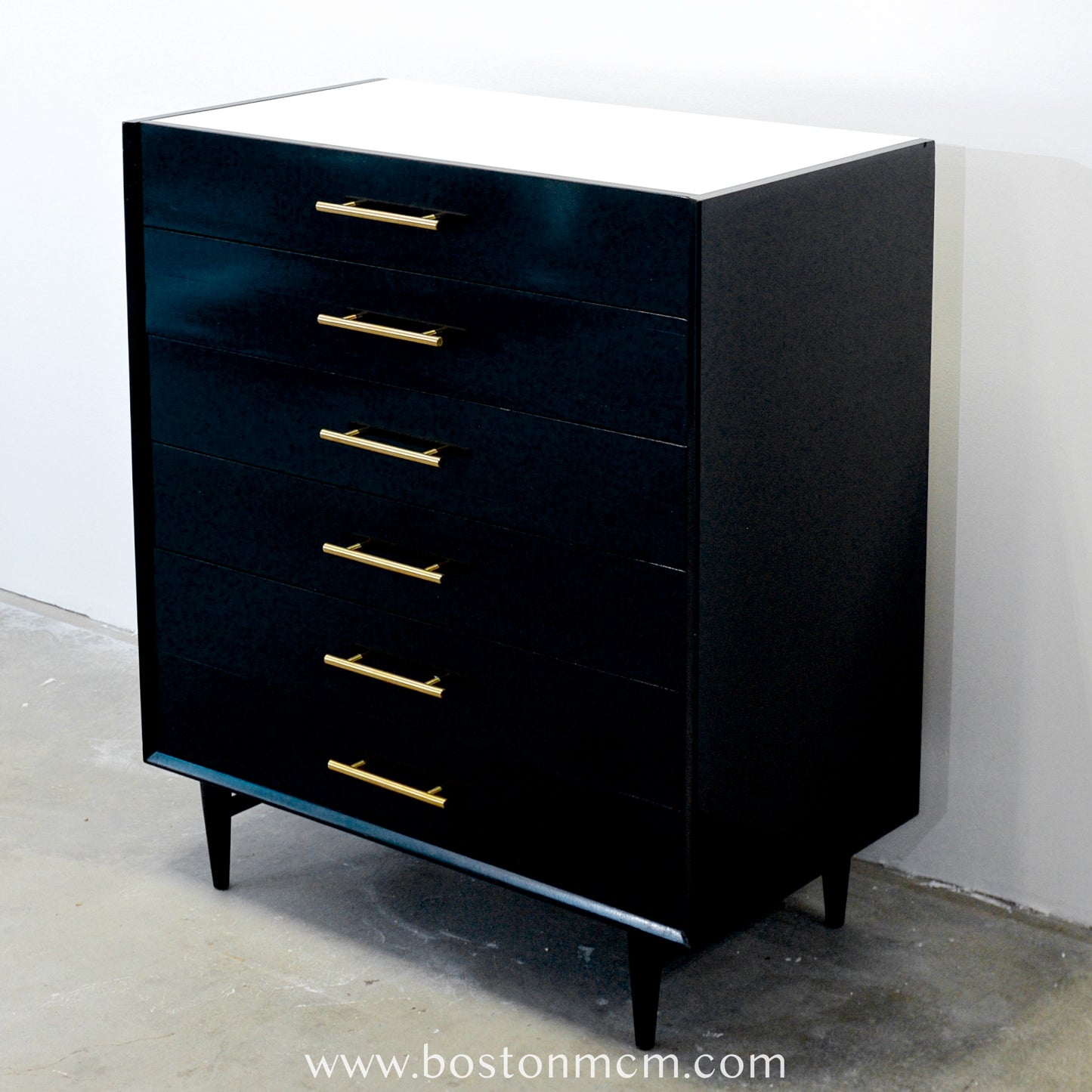 American of Martinsville "Silhouette" Tall Dresser