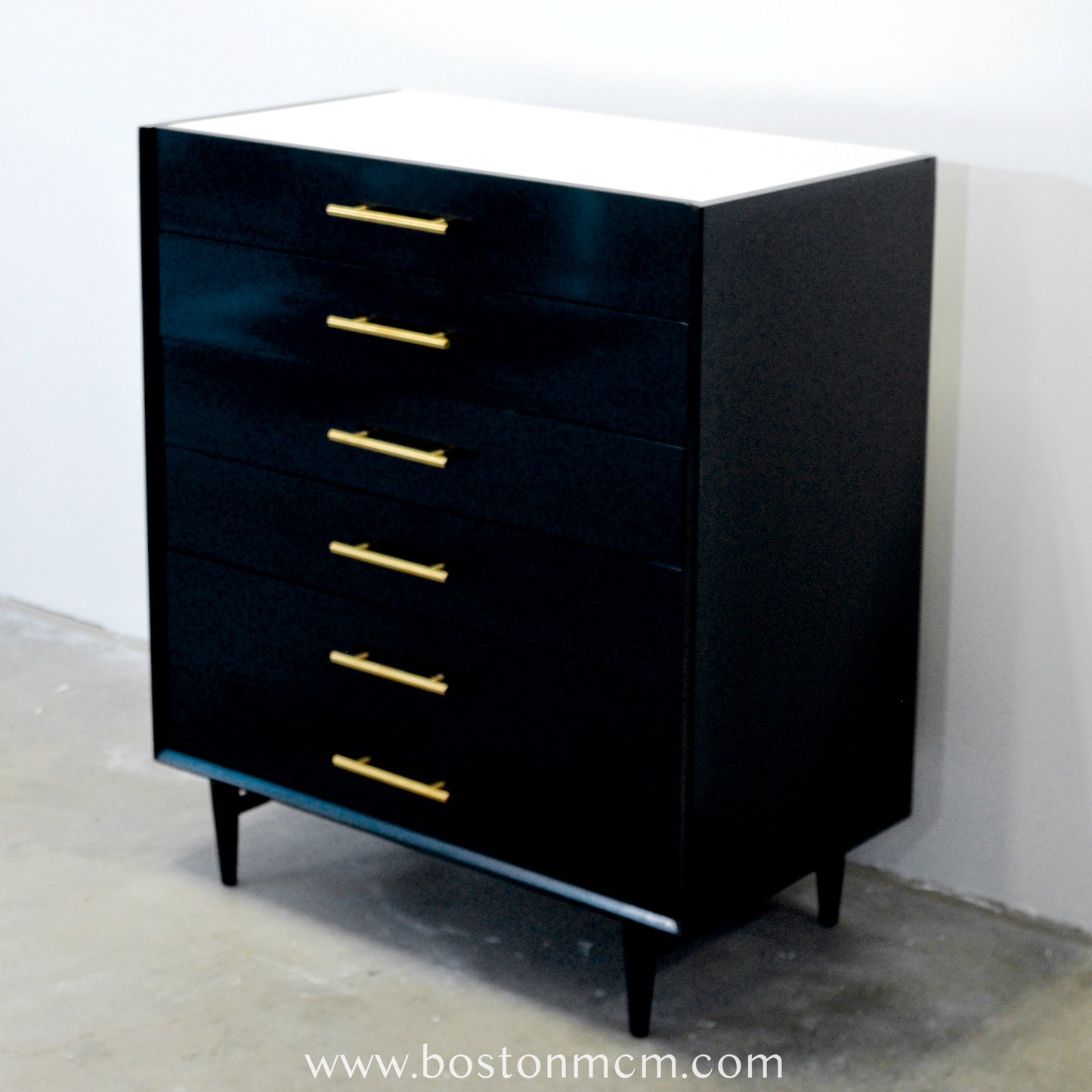 American of Martinsville "Silhouette" Tall Dresser