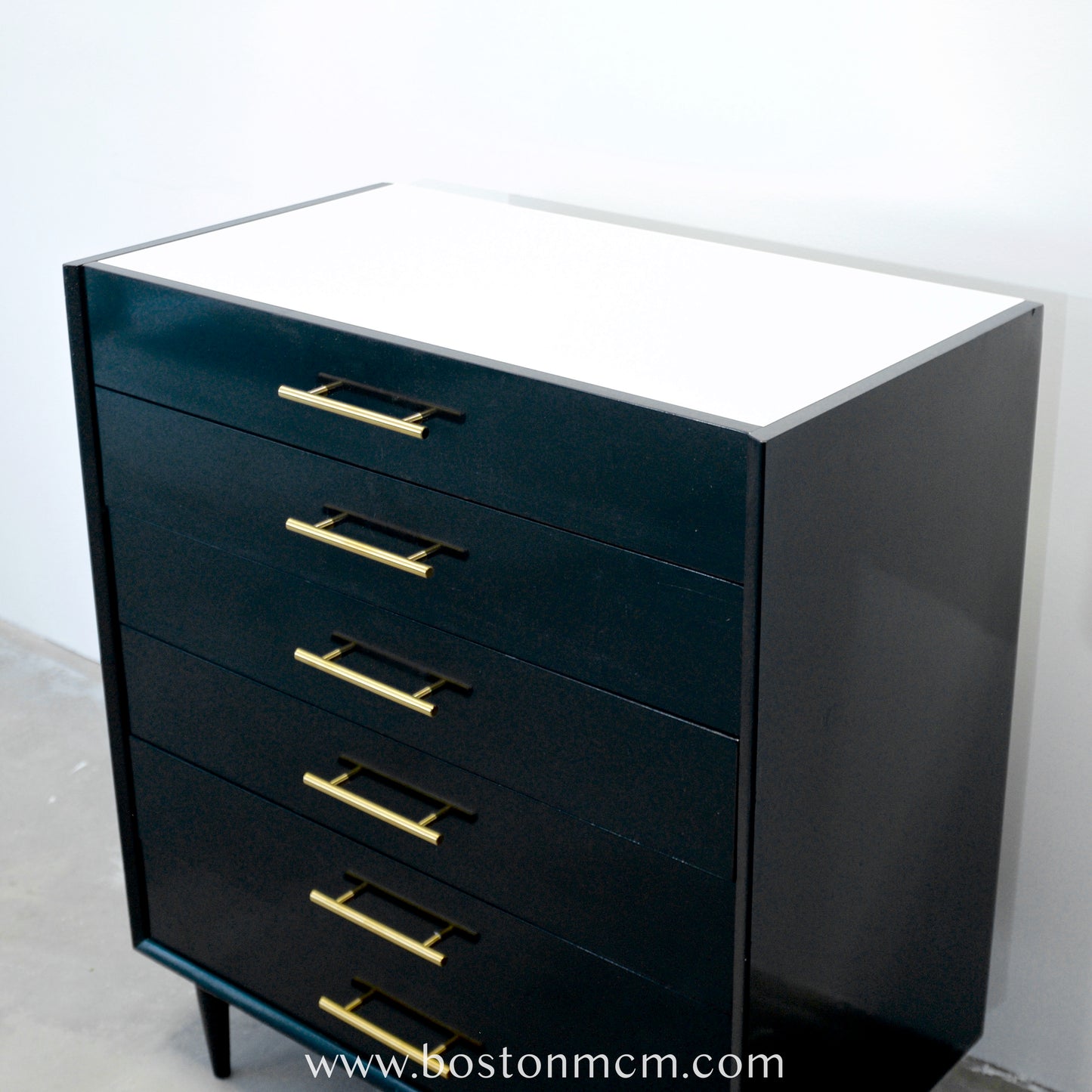 American of Martinsville "Silhouette" Tall Dresser