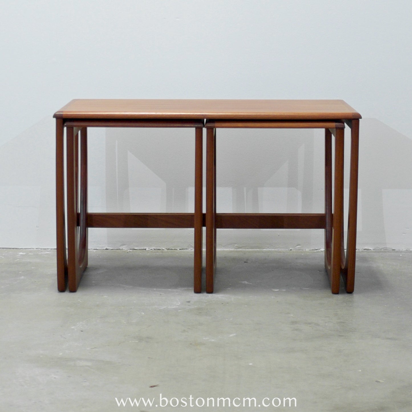 G-Plan Set of 3 "Astro" Teak Nesting Tables - #A56