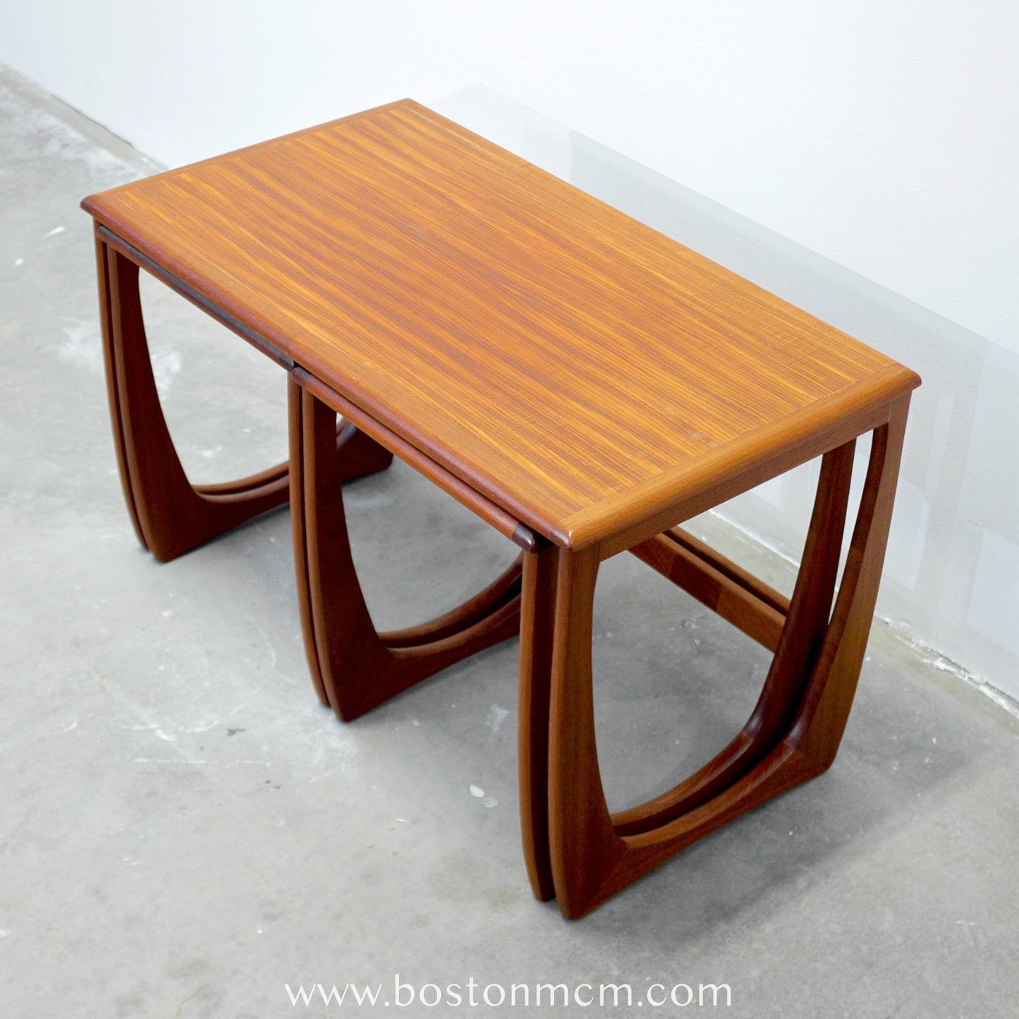 G-Plan Set of 3 "Astro" Teak Nesting Tables - #A56