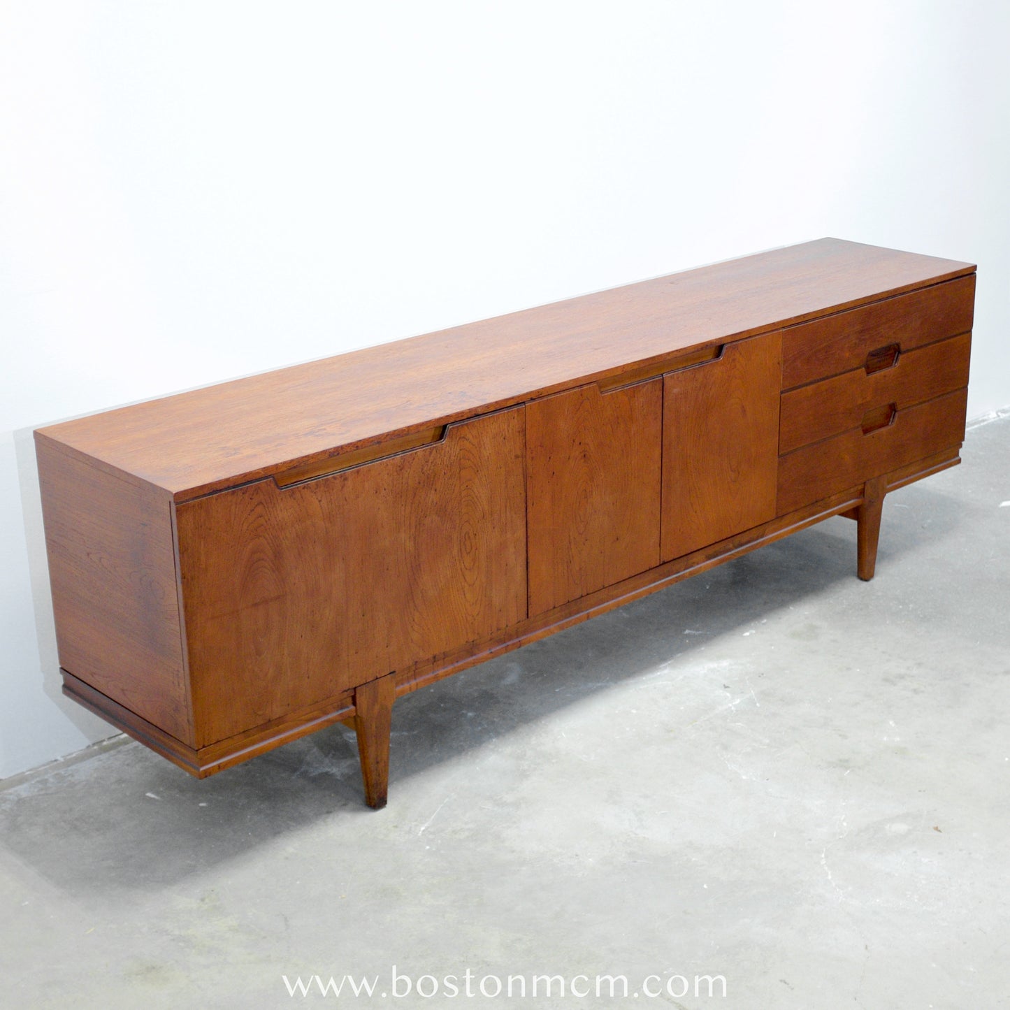 British Teak Credenza - 90" L